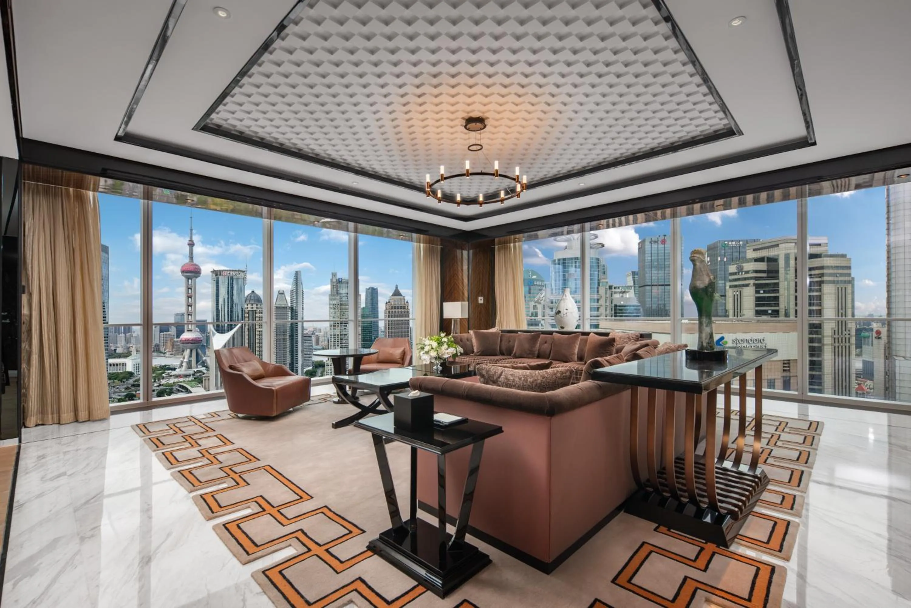 Living room in Regent Shanghai Pudong