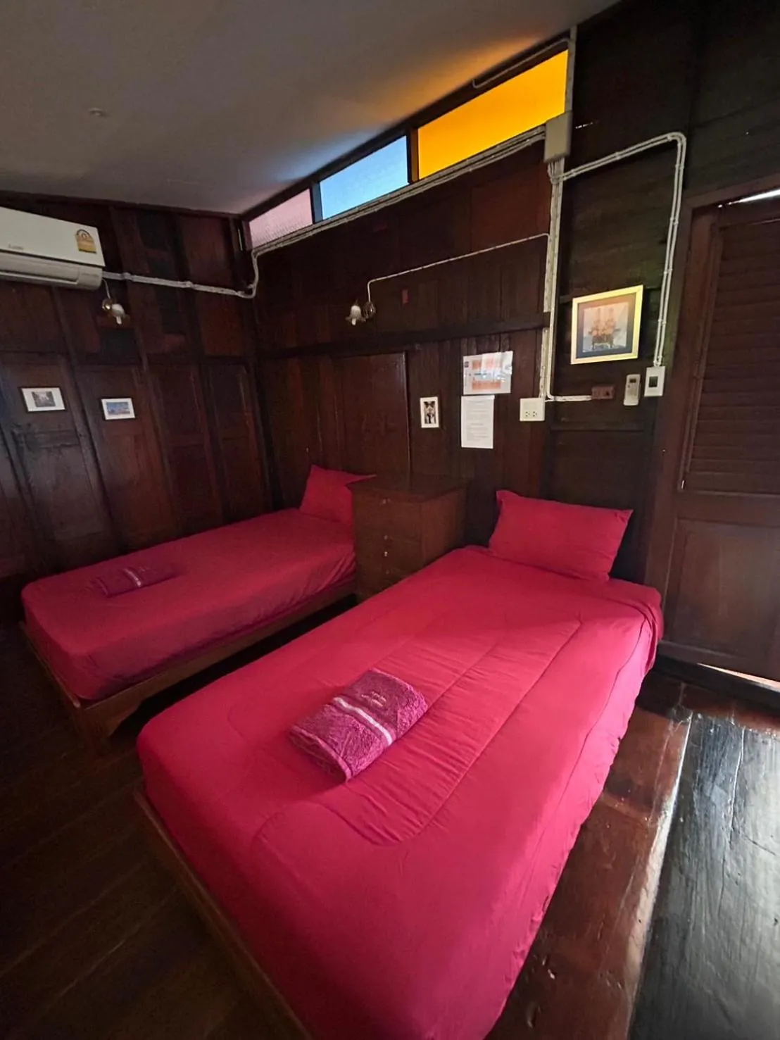 Bed in Baan Are Gong Riverside Homestay