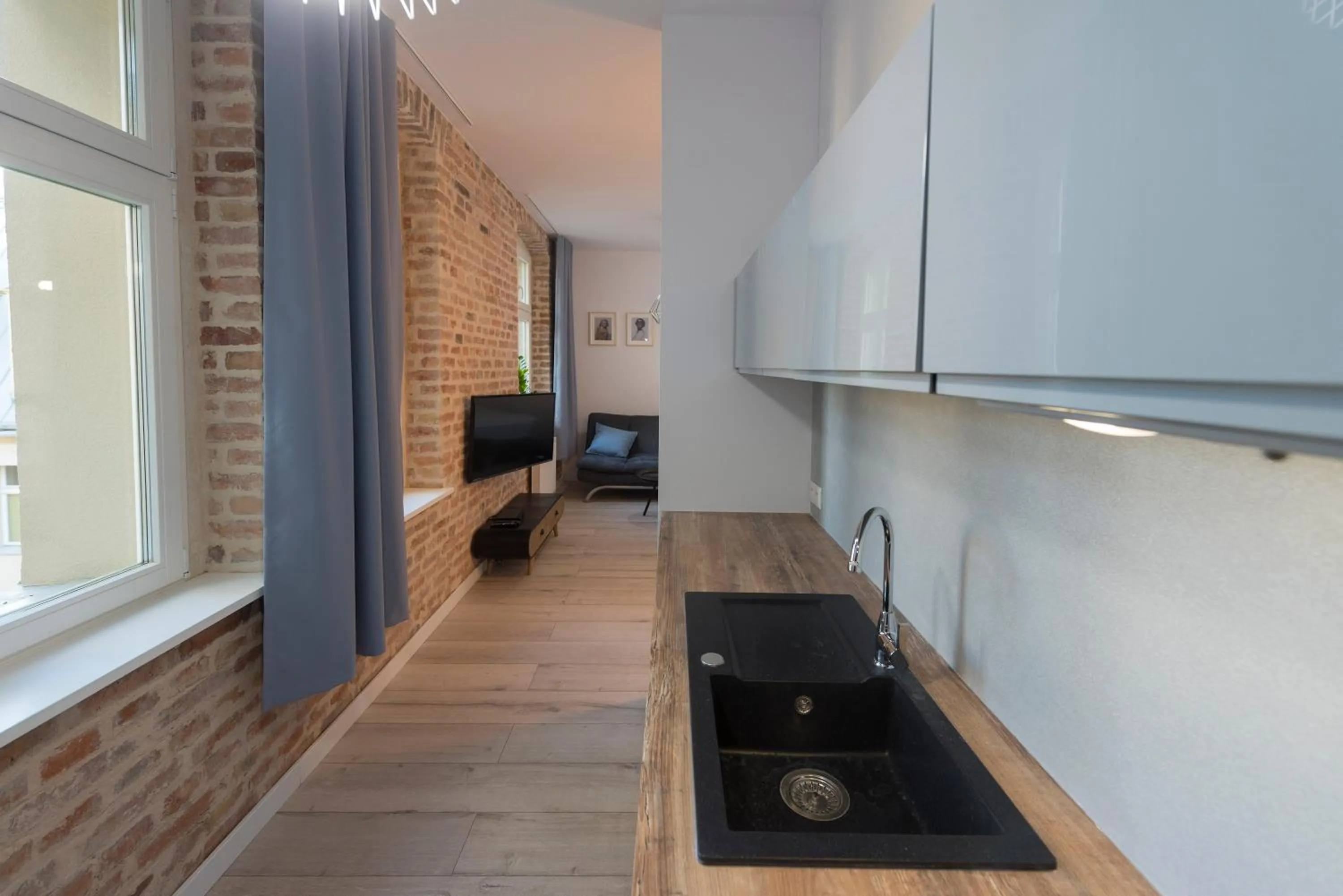 Kitchen or kitchenette in PROVENIR HOME STRZELECKA 25