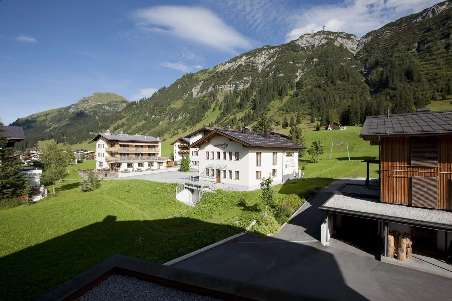 Natural landscape in Hotel Berghof
