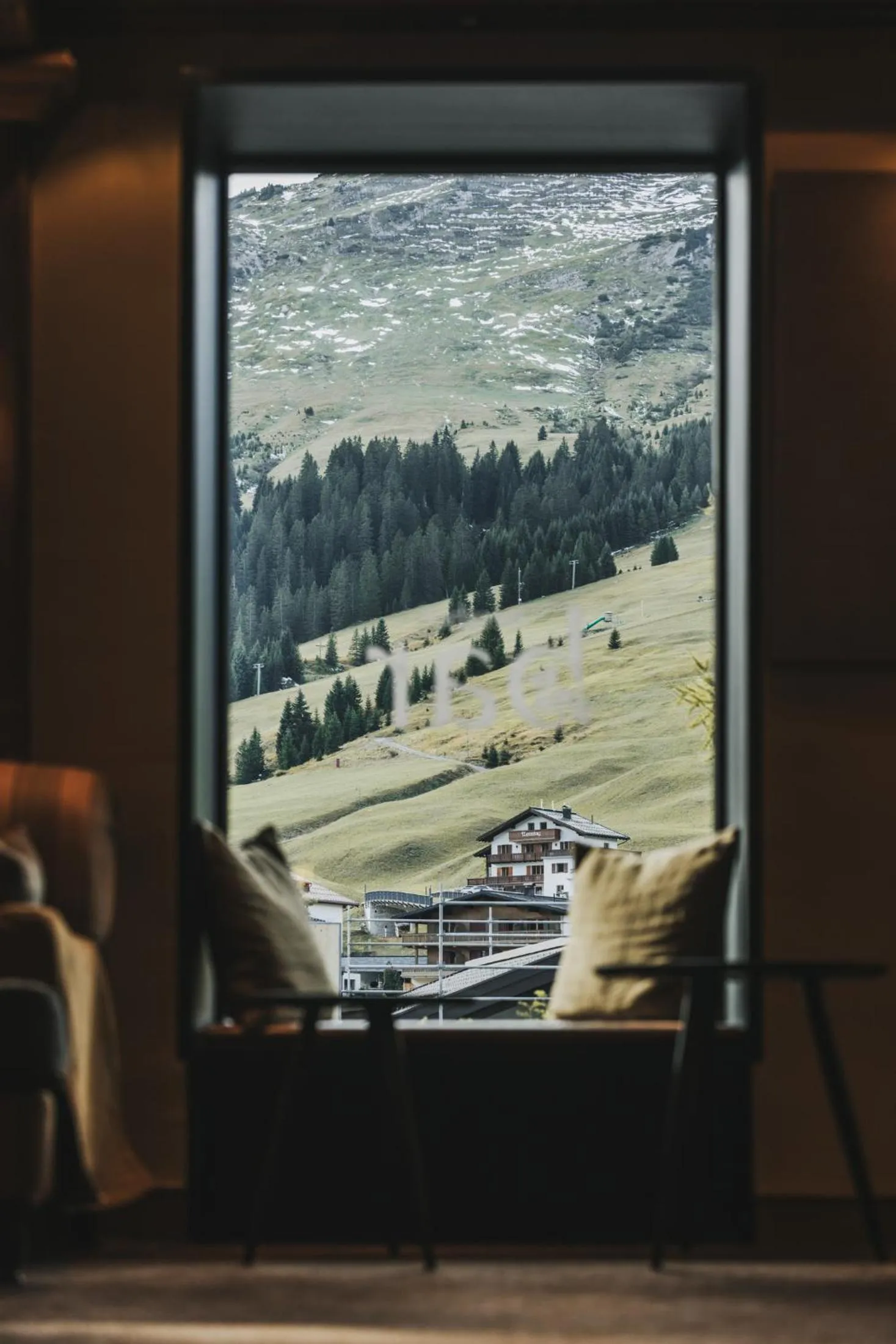 Mountain view in Hotel Berghof