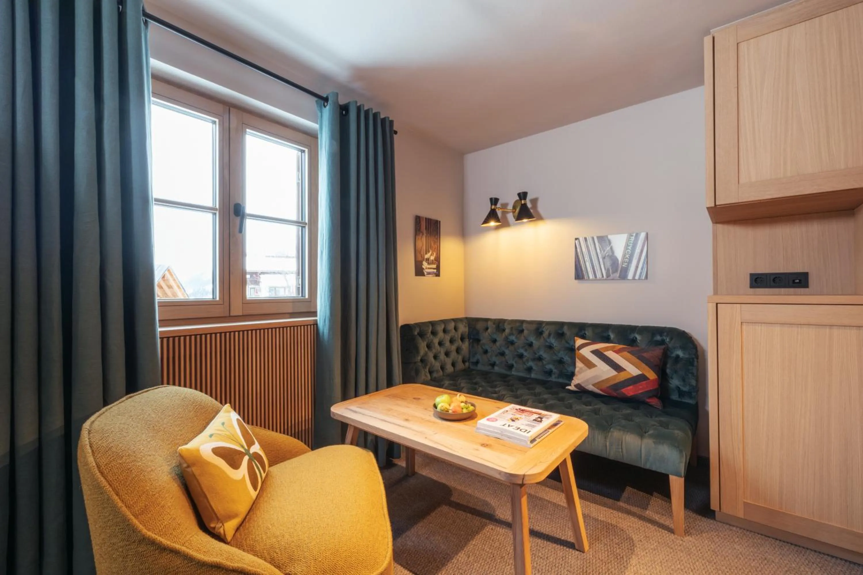 Living room in Hotel Berghof