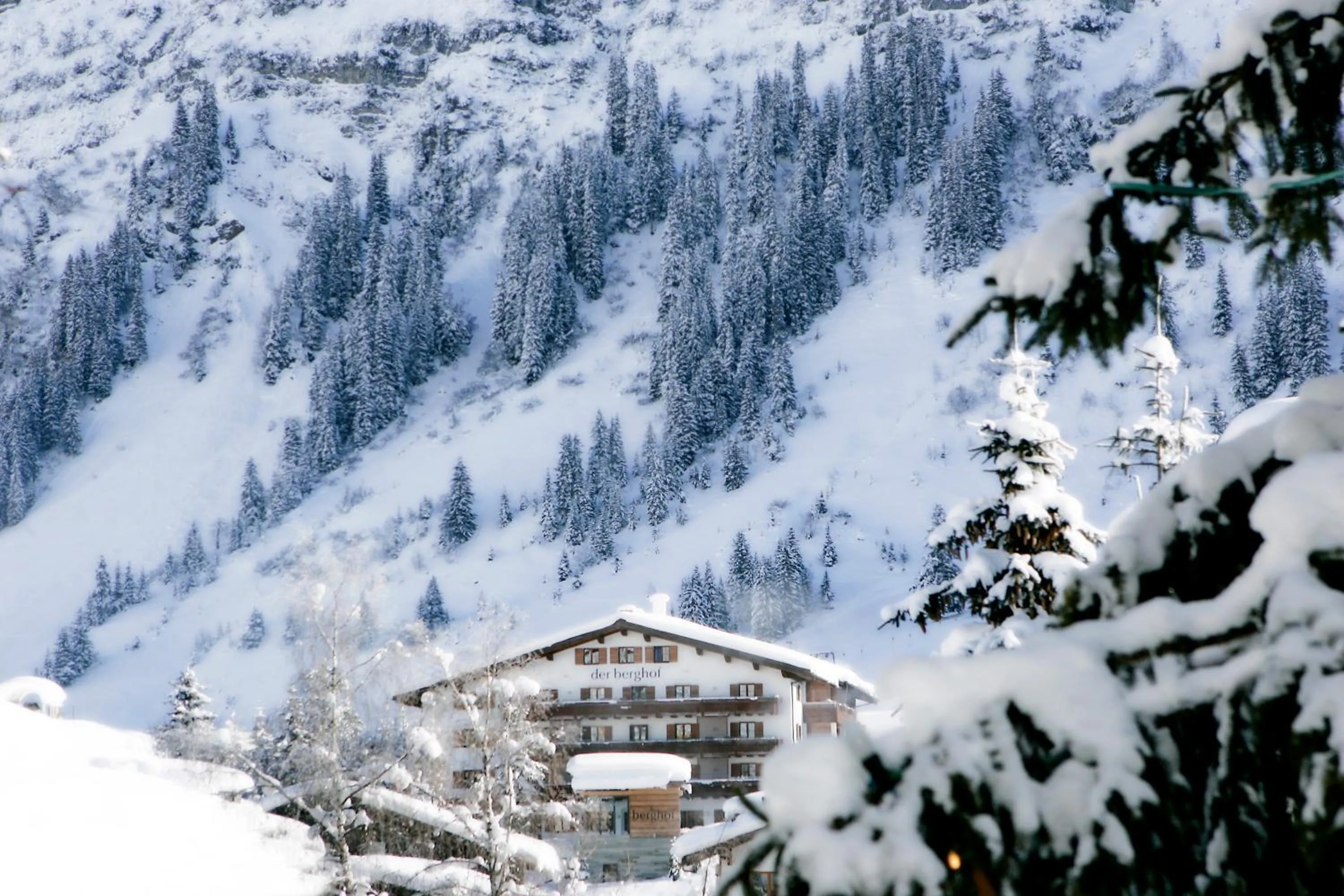Property building in Hotel Berghof