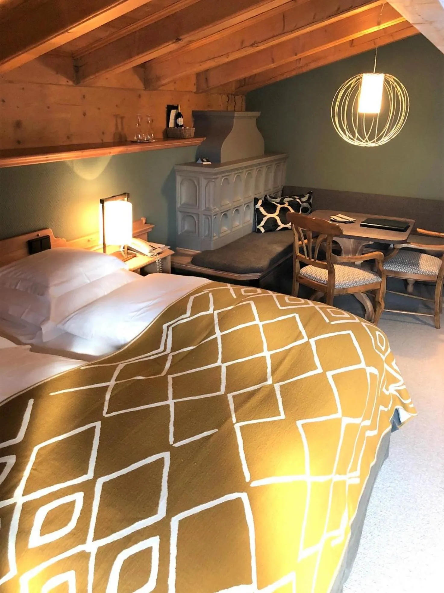 Photo of the whole room, Bed in Hotel Berghof