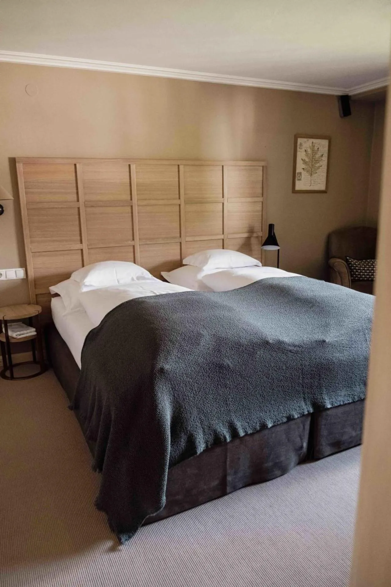 Bed in Hotel Berghof