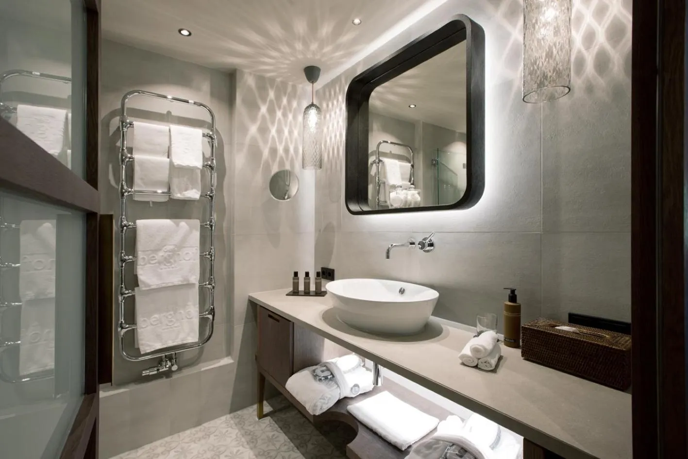 Bathroom in Hotel Berghof