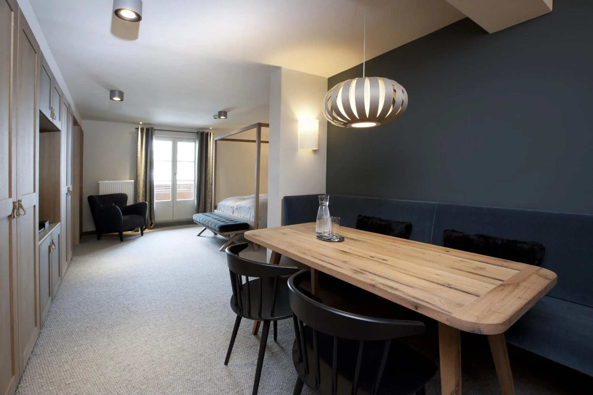 Seating area in Hotel Berghof