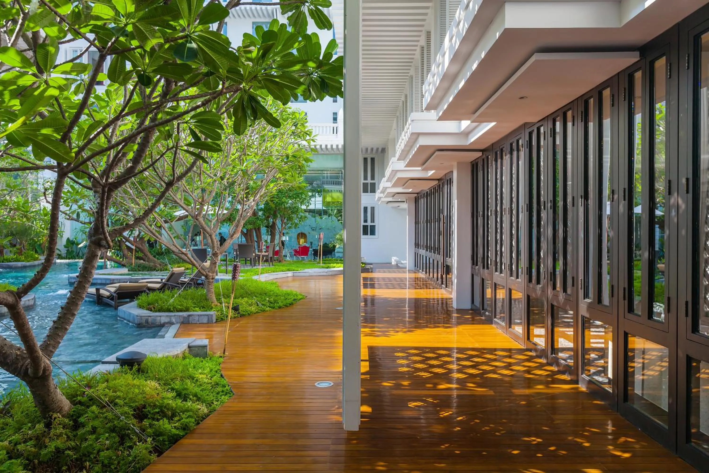 Decorative detail in Hua Chang Heritage Hotel