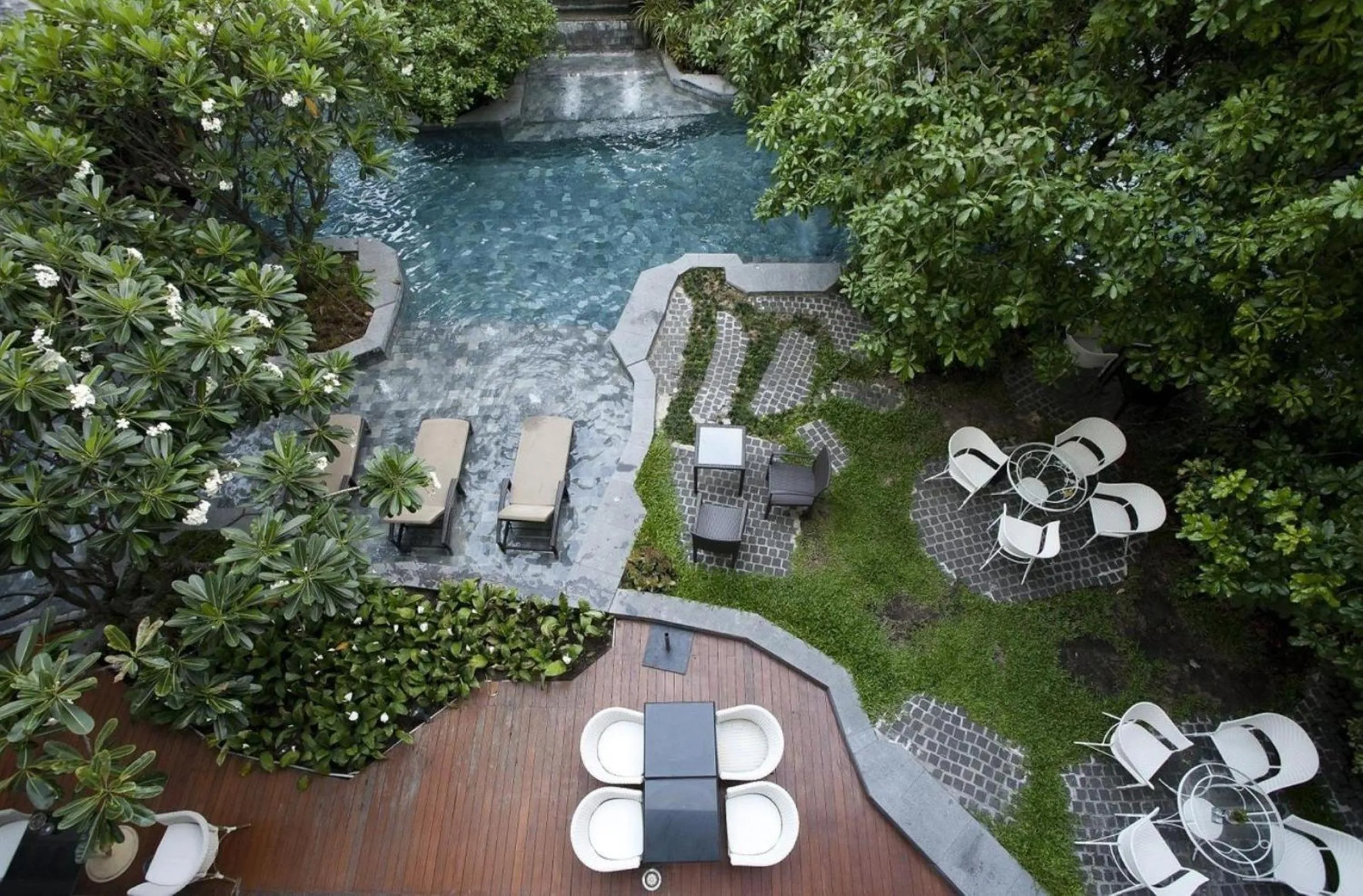 Garden in Hua Chang Heritage Hotel