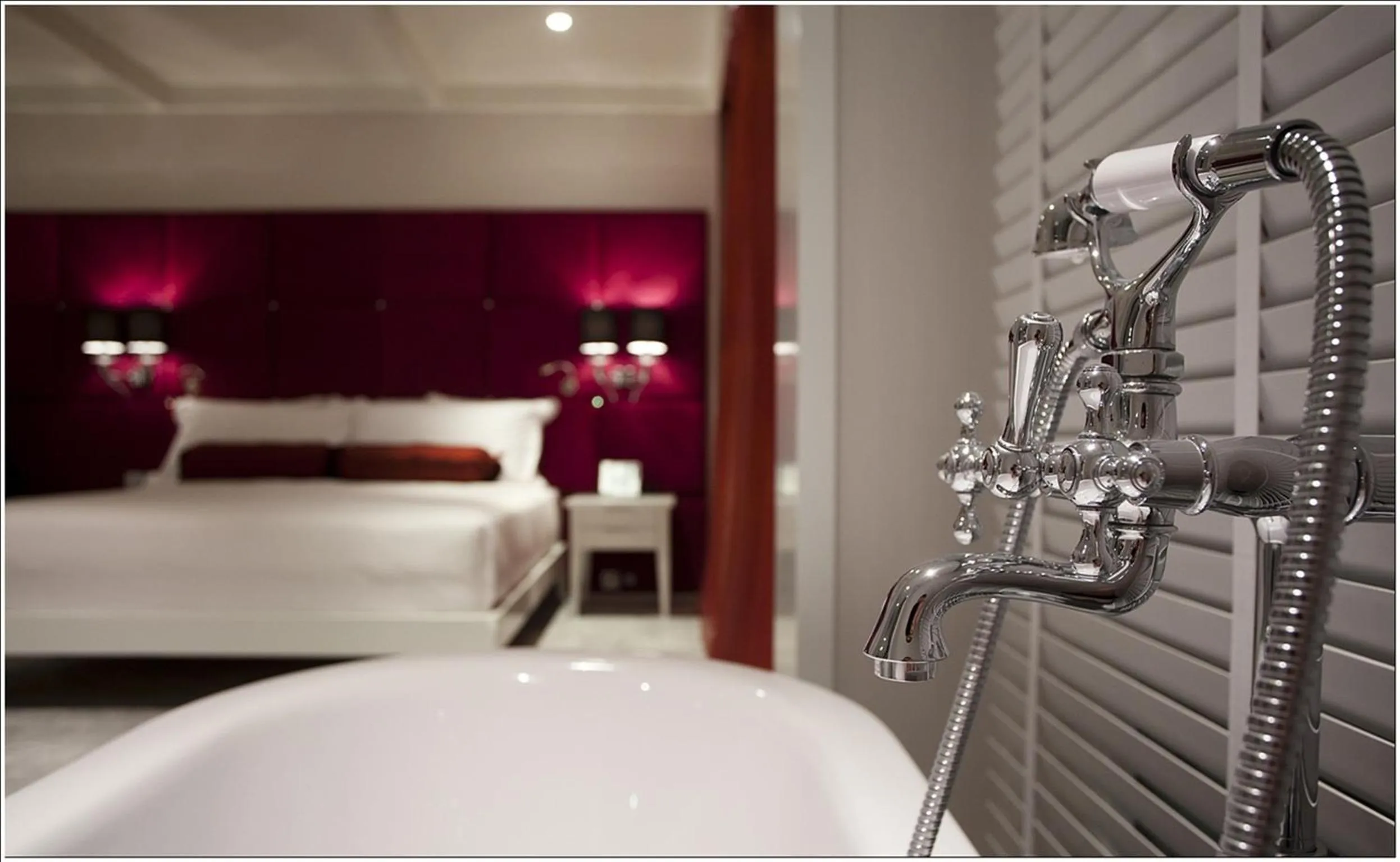 Bathroom, Bed in Hua Chang Heritage Hotel