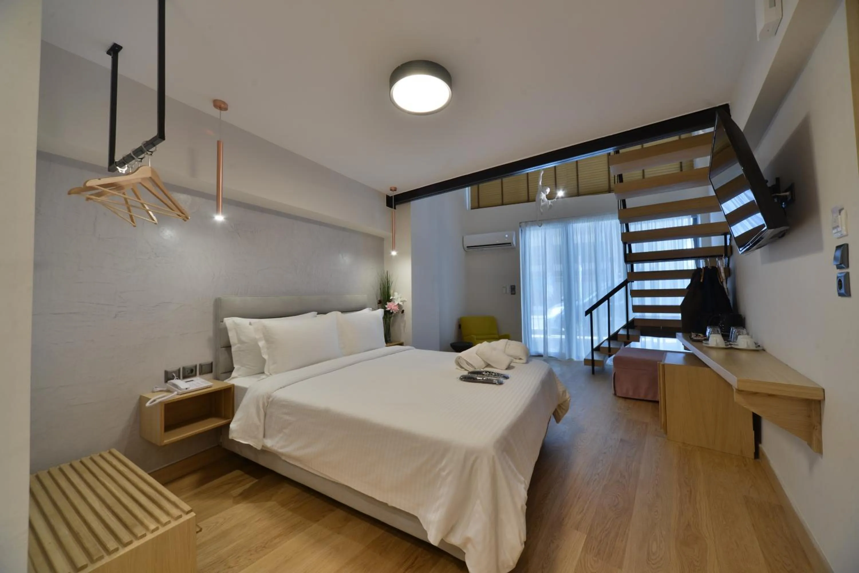 Bedroom, Bed in A.P. Acropolis View Apartments