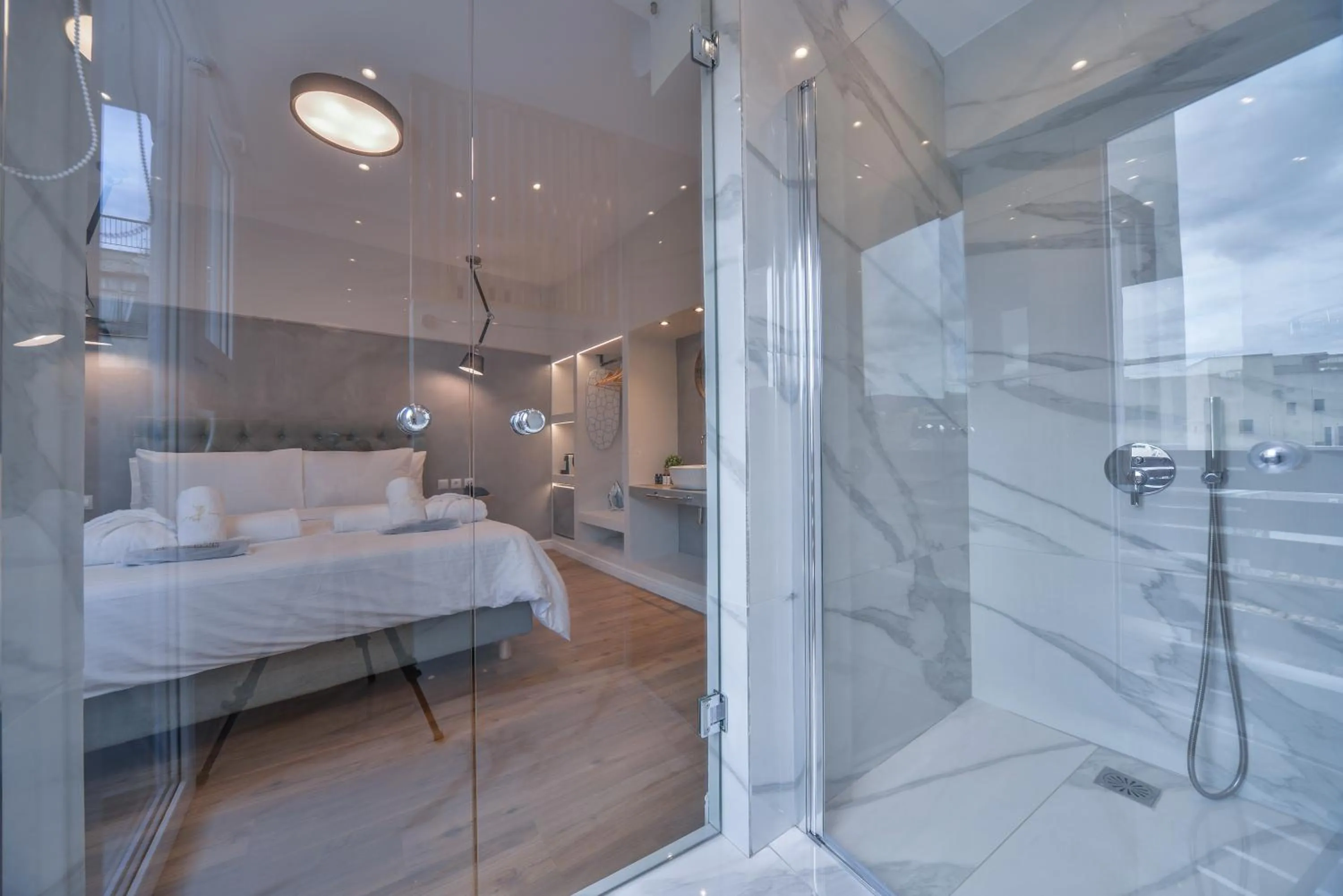 Photo of the whole room, Bed in A.P. Acropolis View Apartments