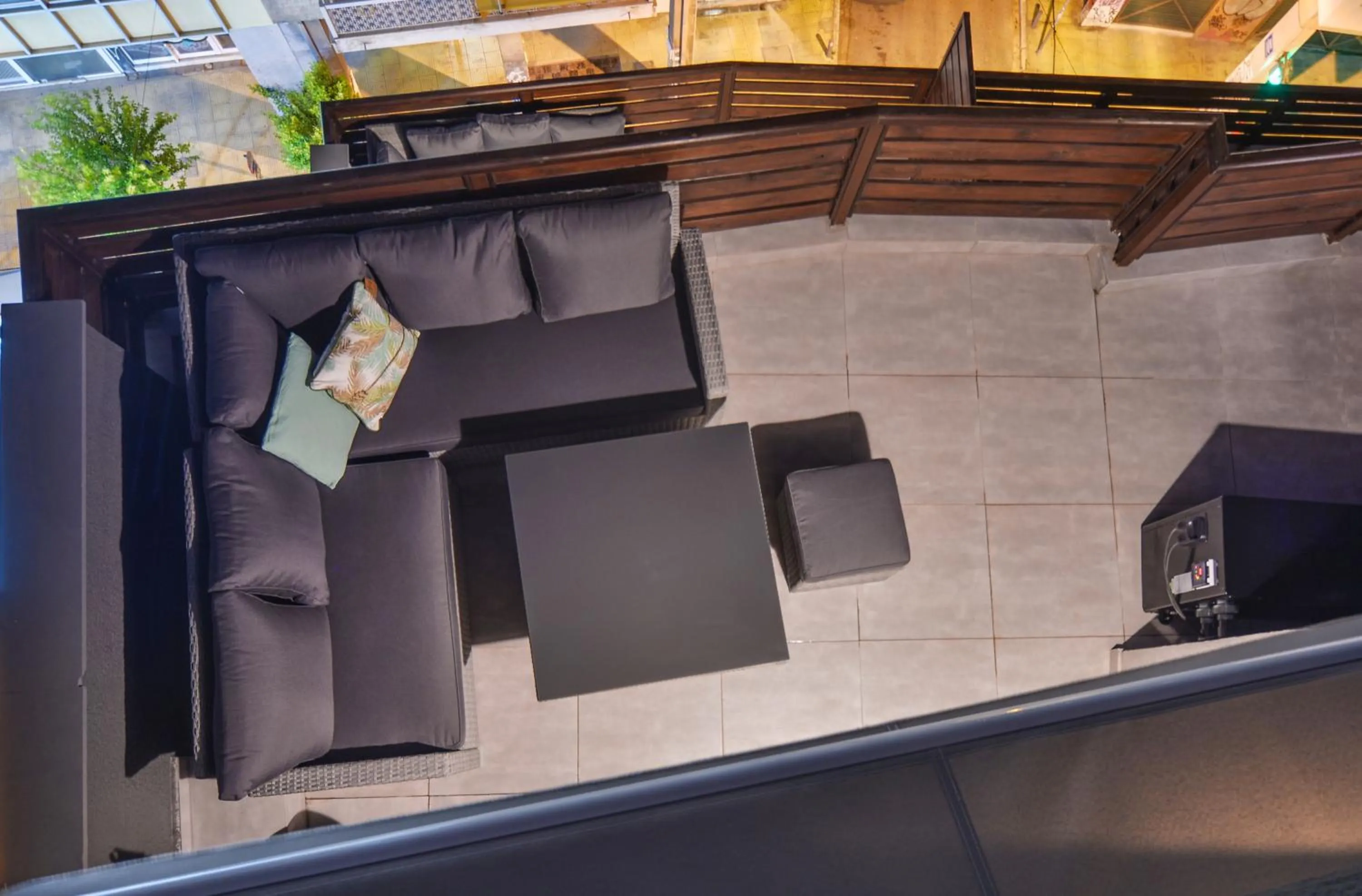 Balcony/Terrace in A.P. Acropolis View Apartments