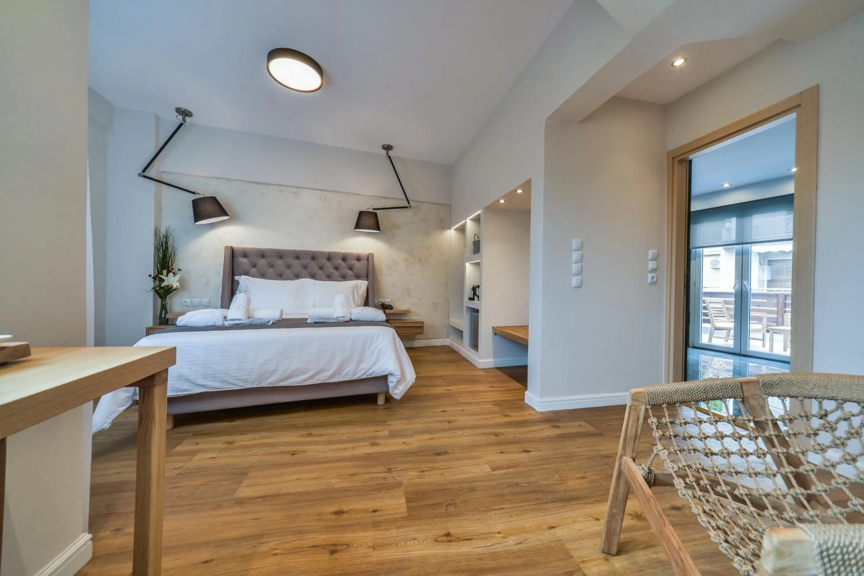 Bedroom, Bed in A.P. Acropolis View Apartments