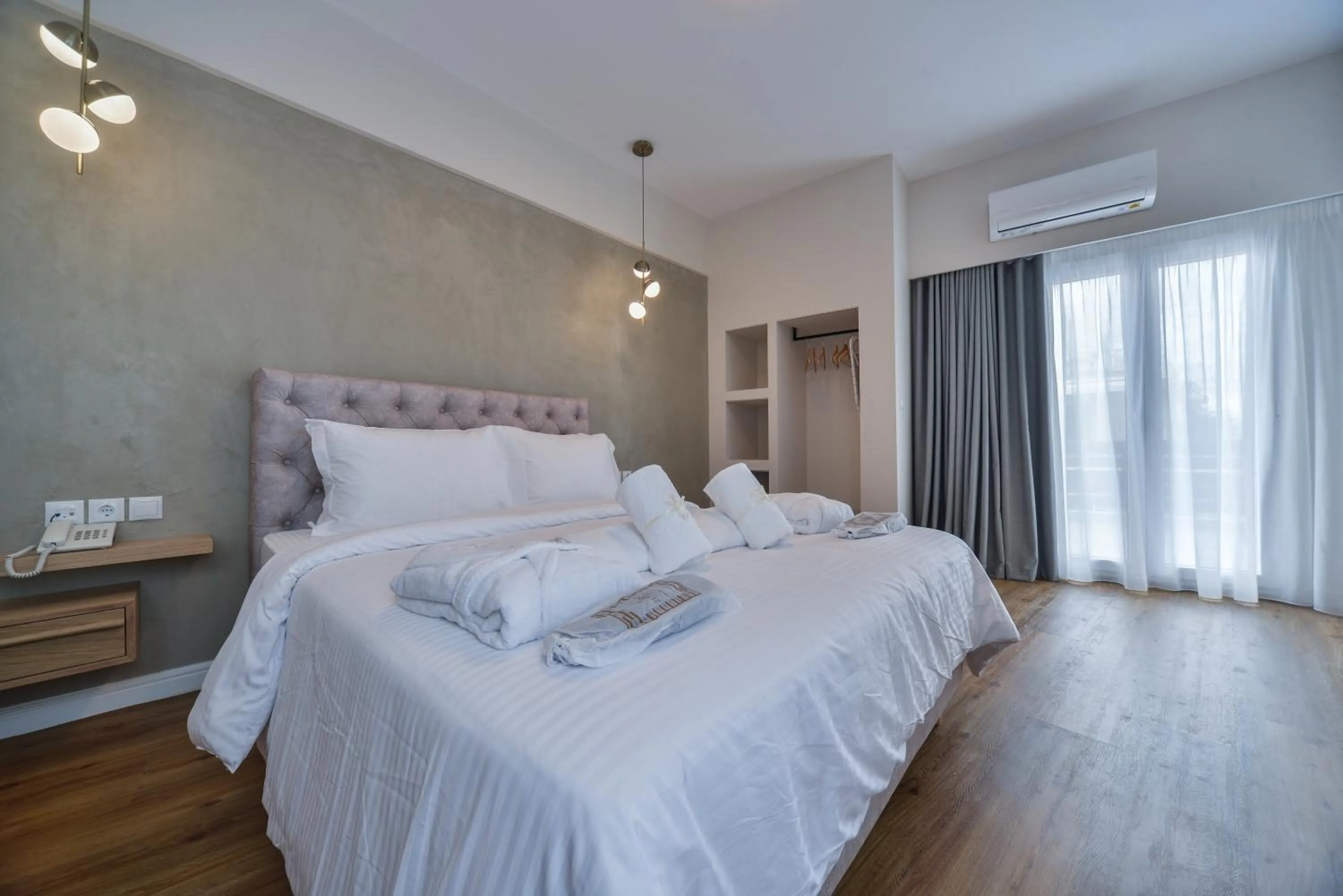Photo of the whole room, Bed in A.P. Acropolis View Apartments