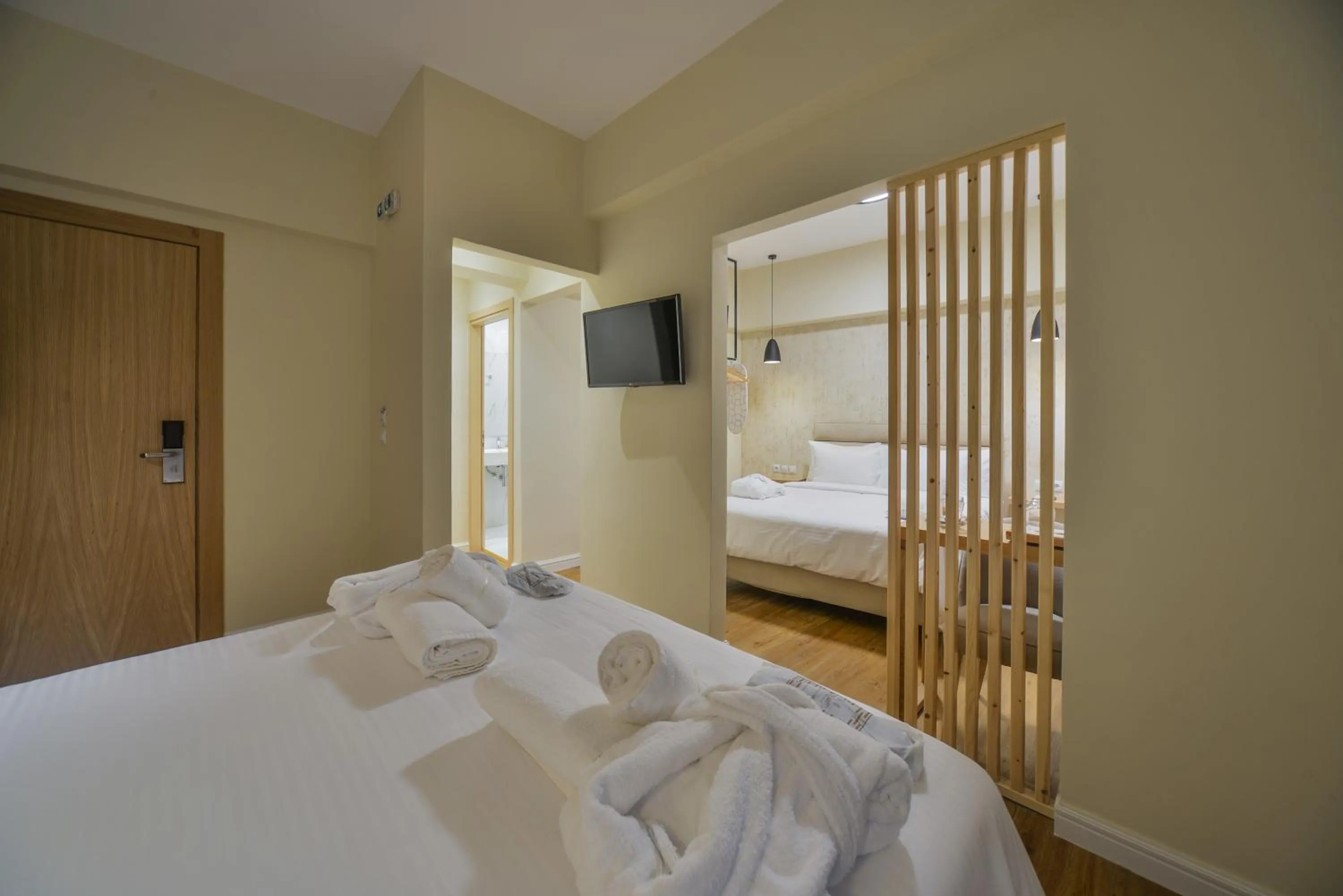 Photo of the whole room, Bed in A.P. Acropolis View Apartments