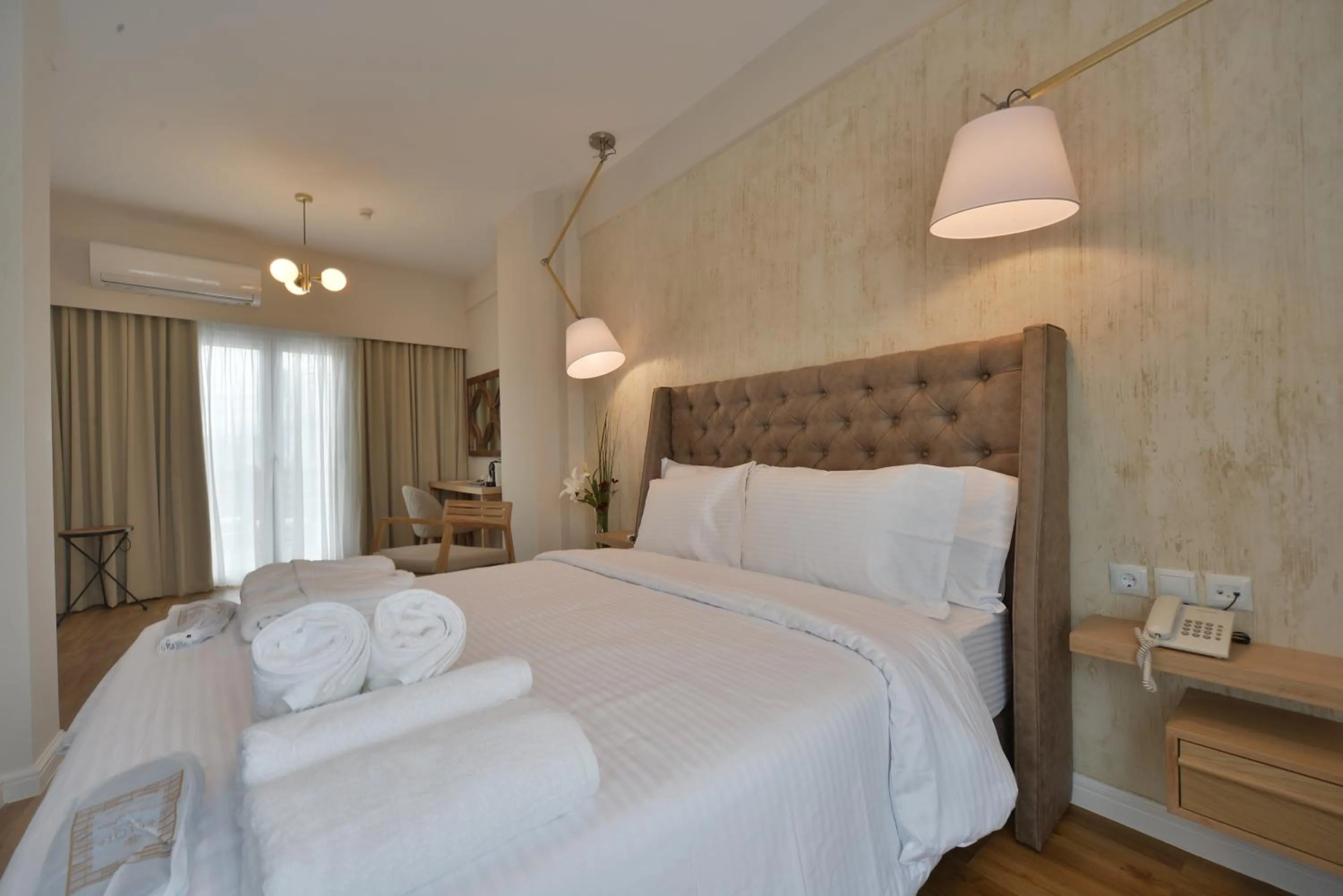Photo of the whole room, Bed in A.P. Acropolis View Apartments