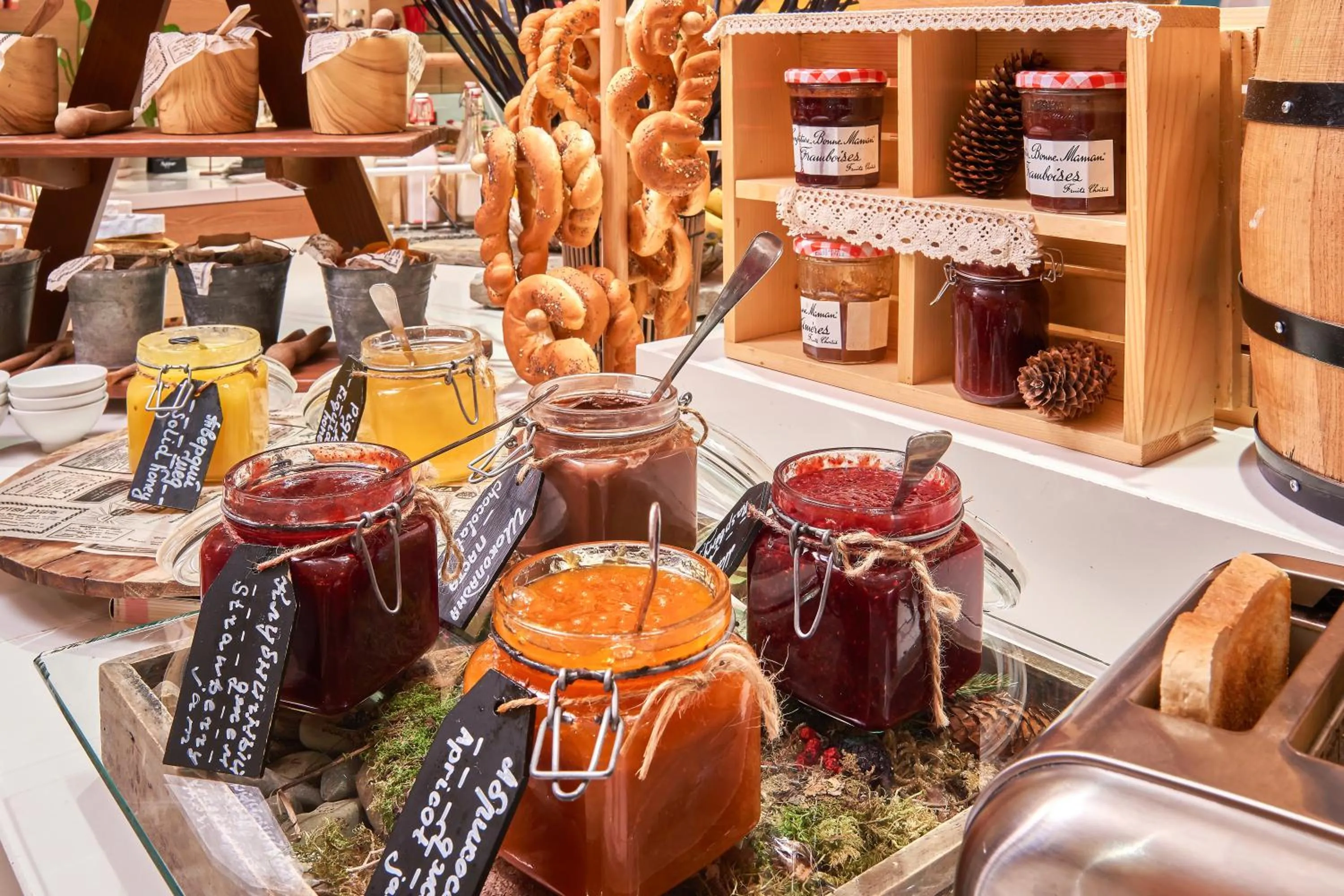 Breakfast in Radisson Blu Resort Bukovel