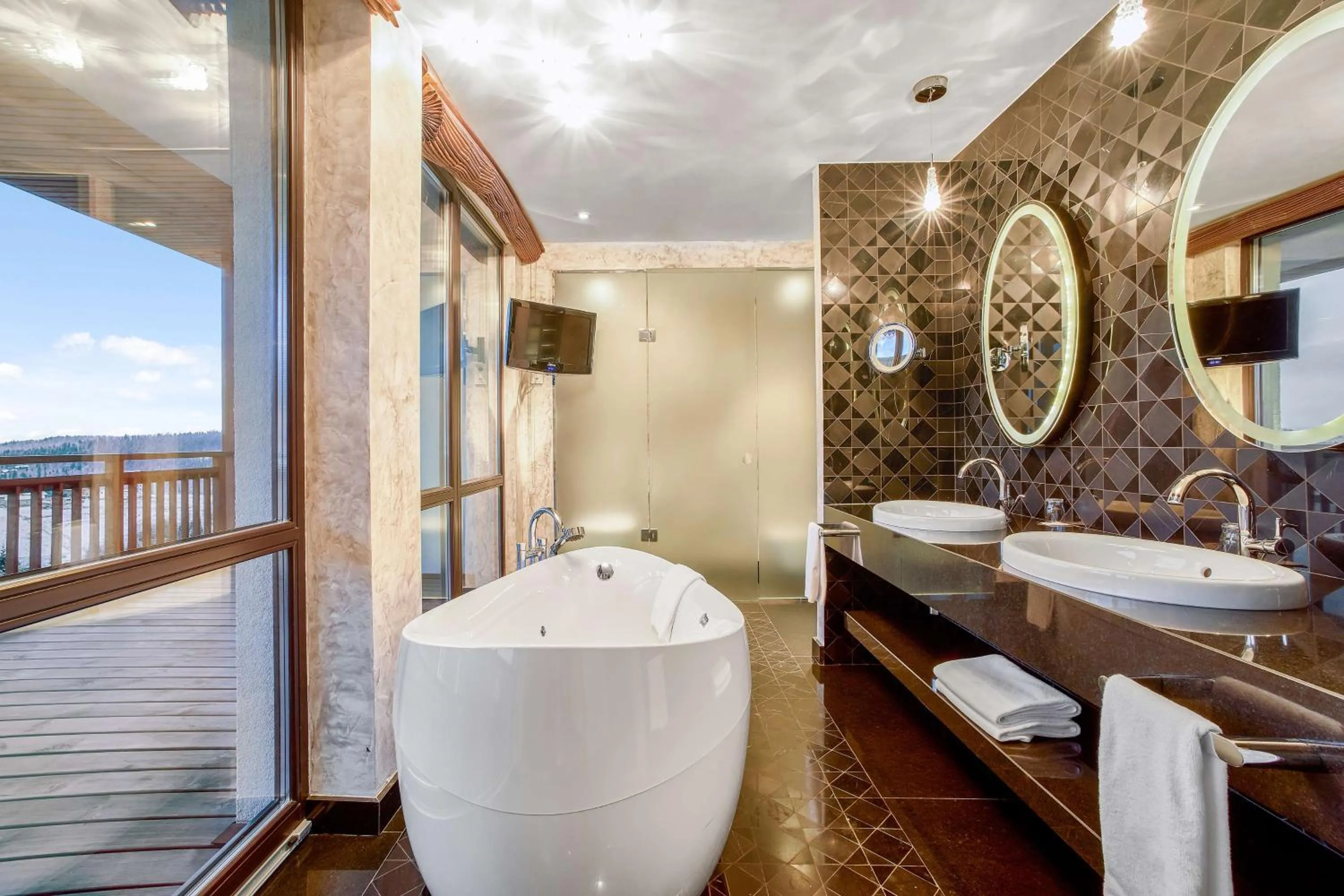 Bathroom in Radisson Blu Resort Bukovel