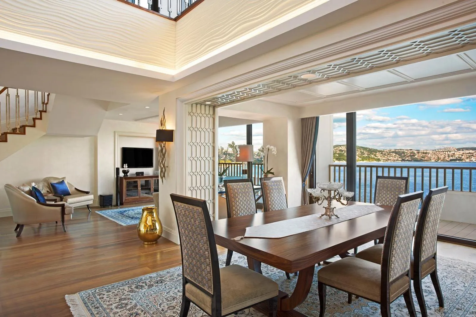 Living room in The Grand Tarabya Managed by Accor