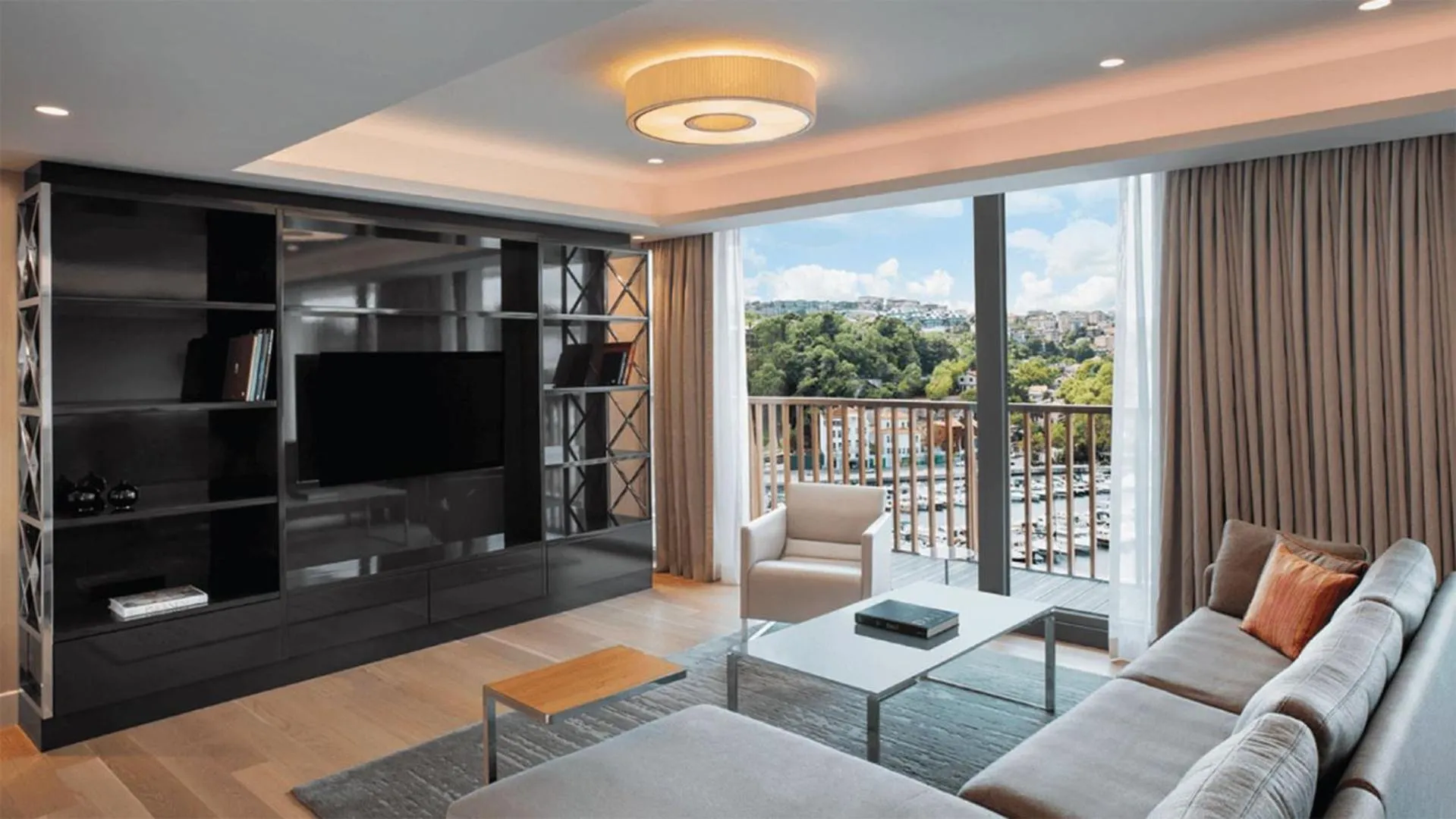 Living room in The Grand Tarabya Managed by Accor