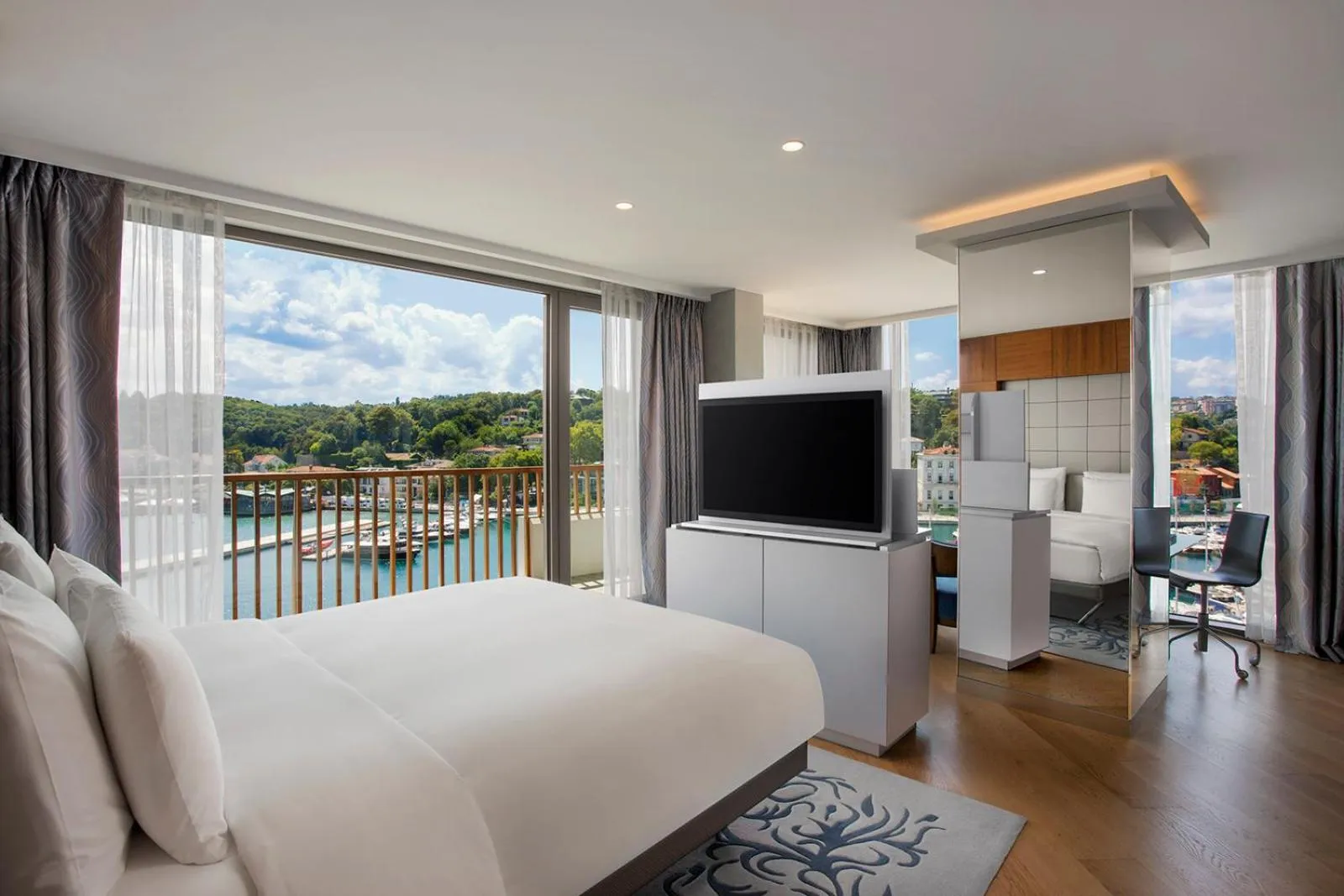 TV and multimedia, Bed in The Grand Tarabya Managed by Accor