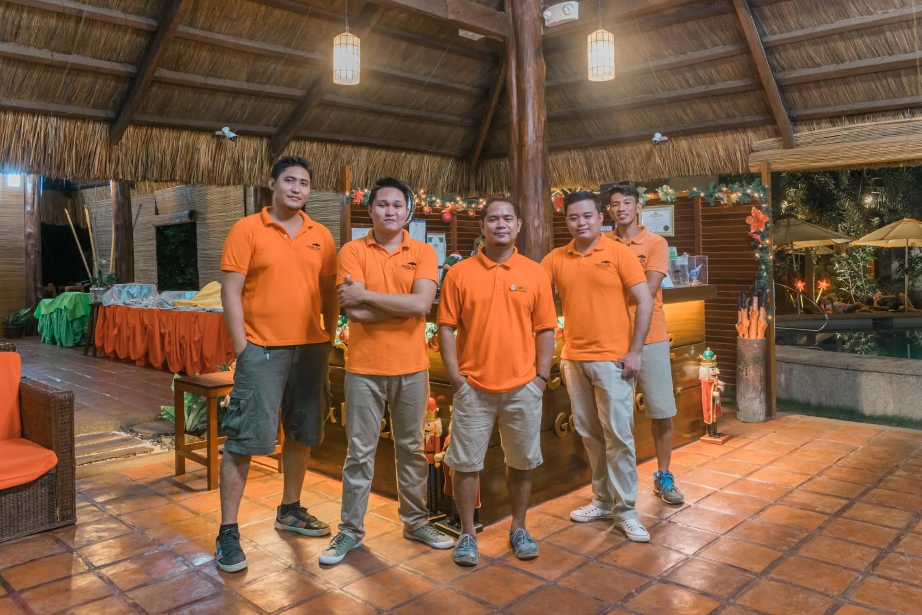 Staff in Acacia Tree Garden Hotel