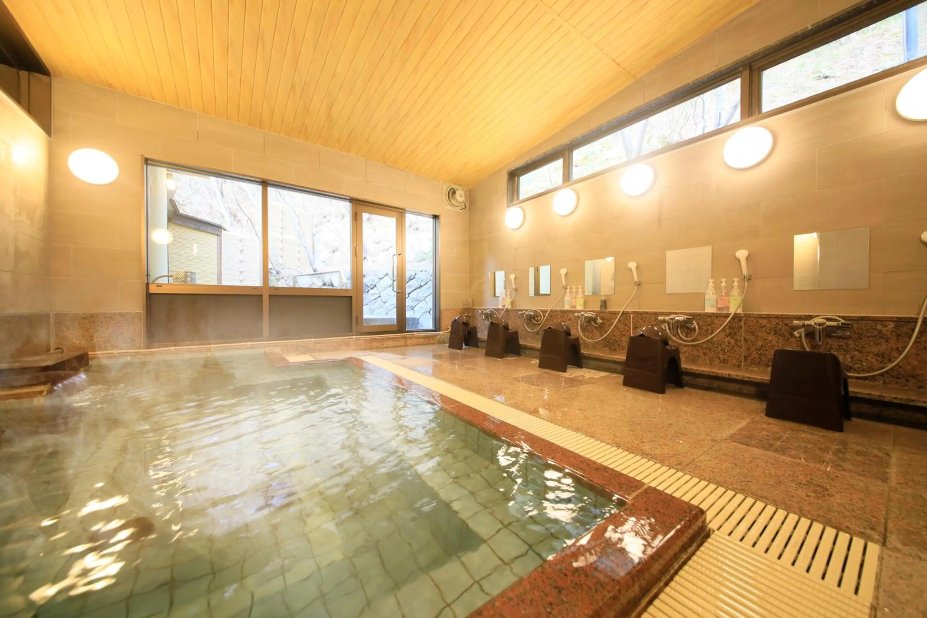 Hot Spring Bath in Naruko Fuga