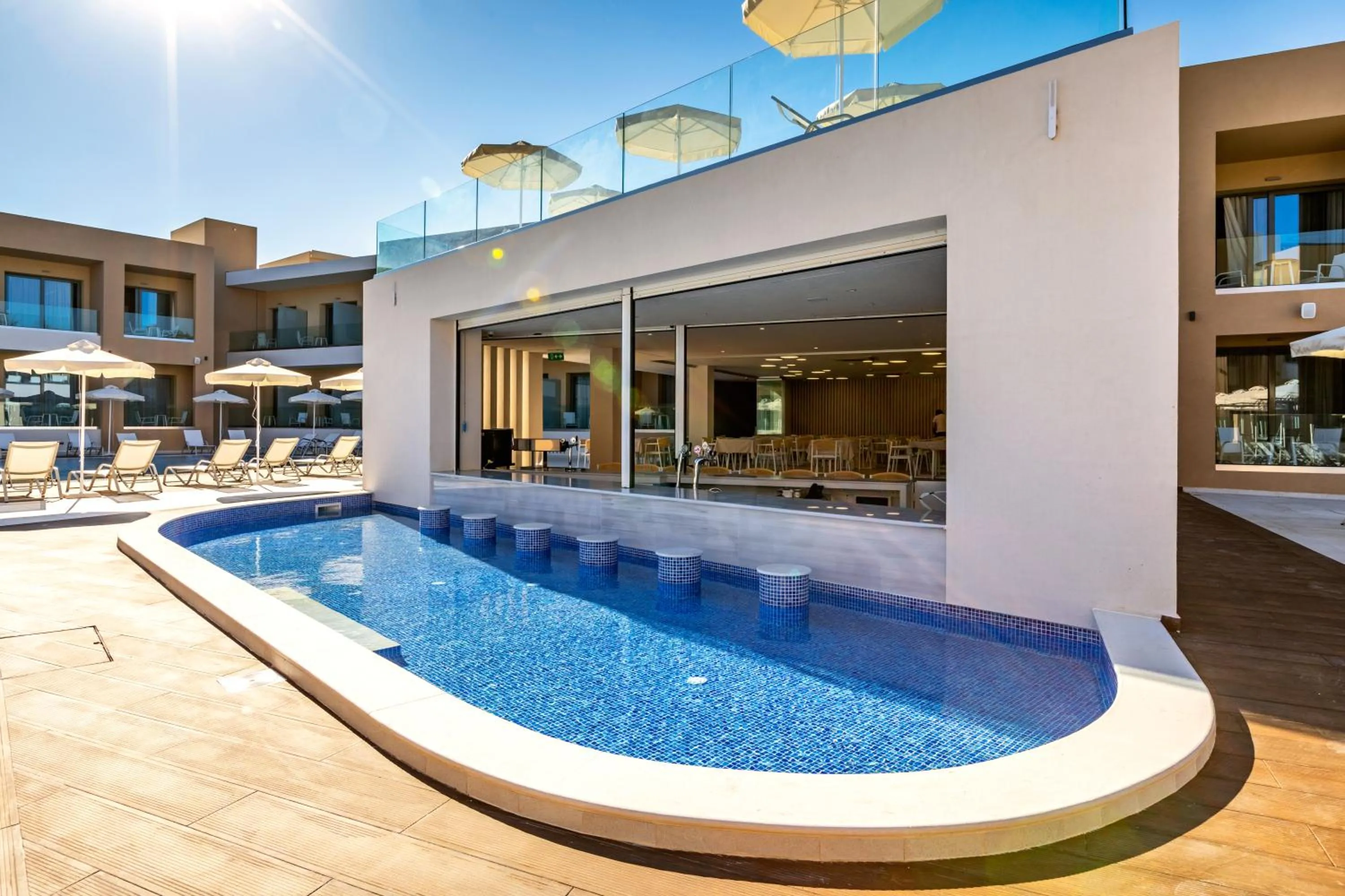 Swimming pool in White Olive Elite Laganas