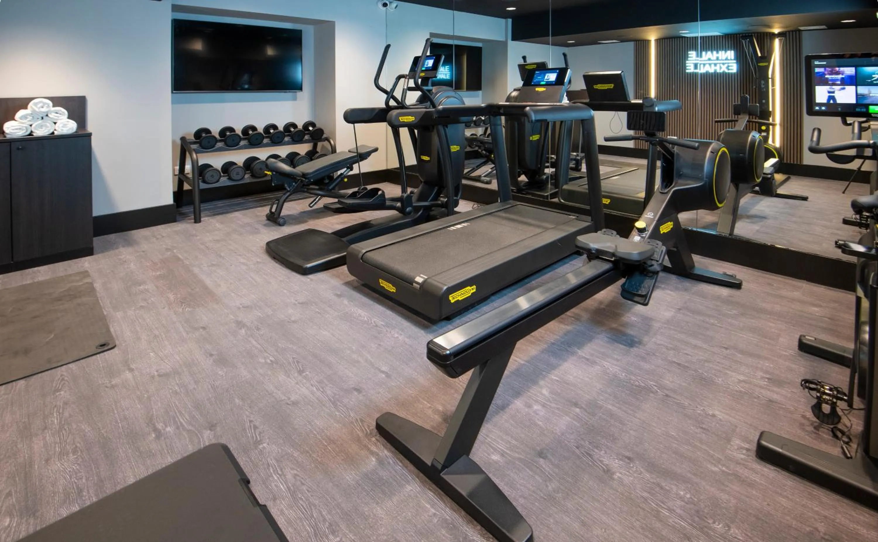 Fitness centre/facilities in ibis Styles London Gatwick Airport