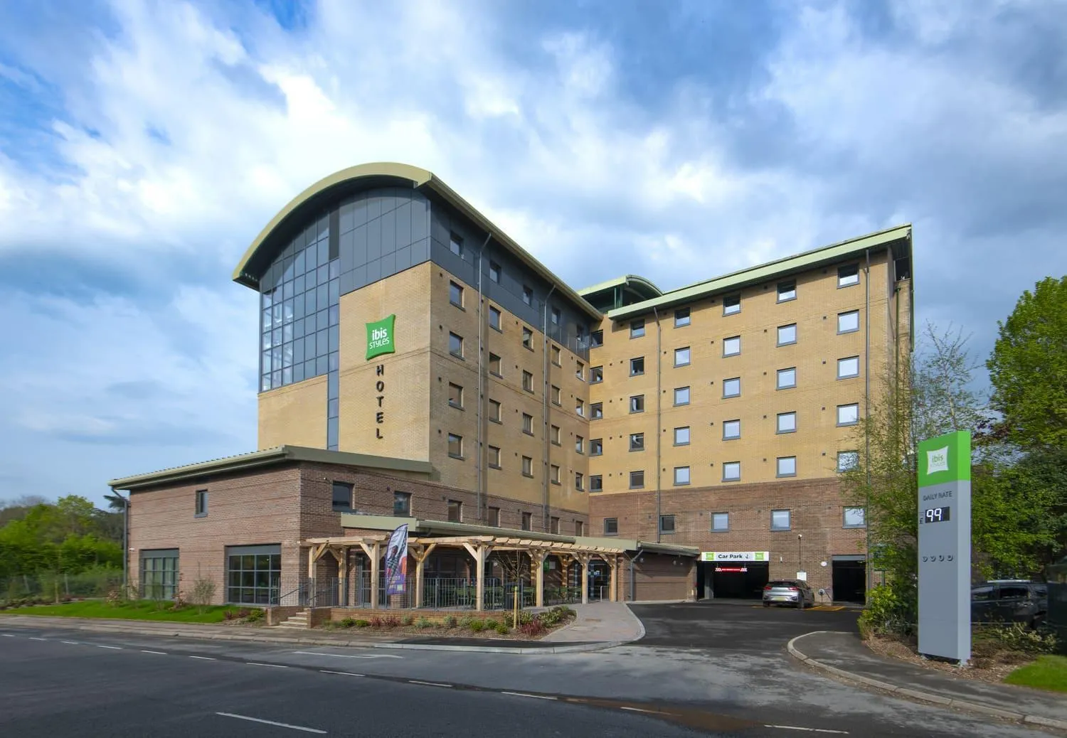 Property building in ibis Styles London Gatwick Airport