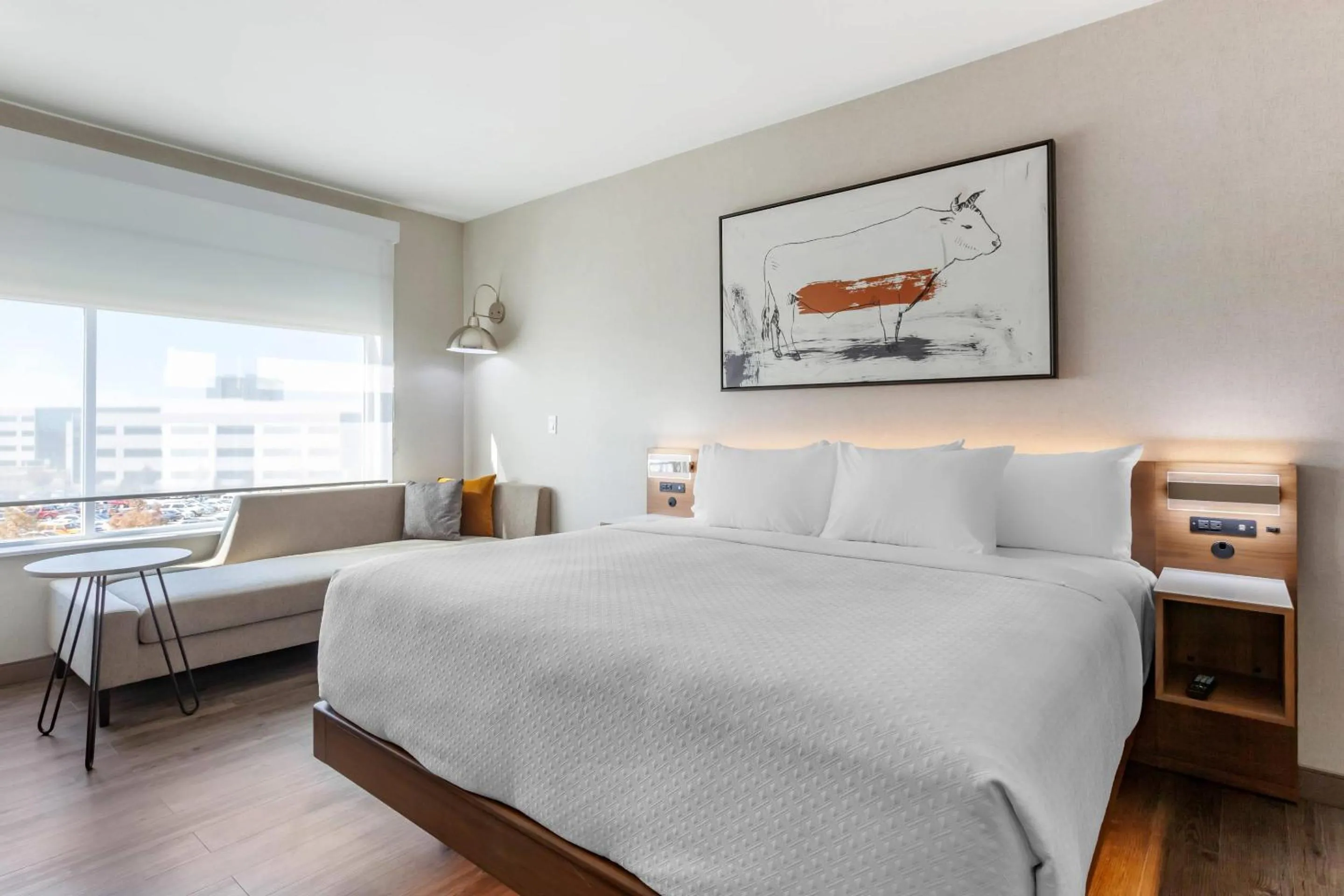 Bedroom, Bed in Cambria Hotel Plano - Richardson Garland