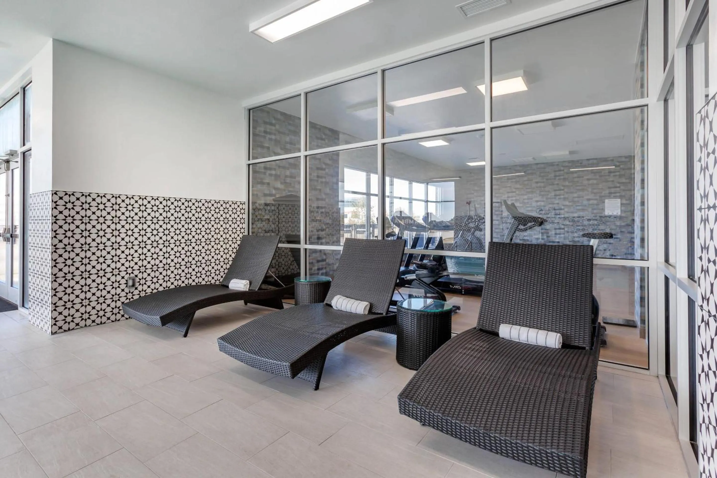 Swimming pool in Cambria Hotel Plano - Richardson Garland