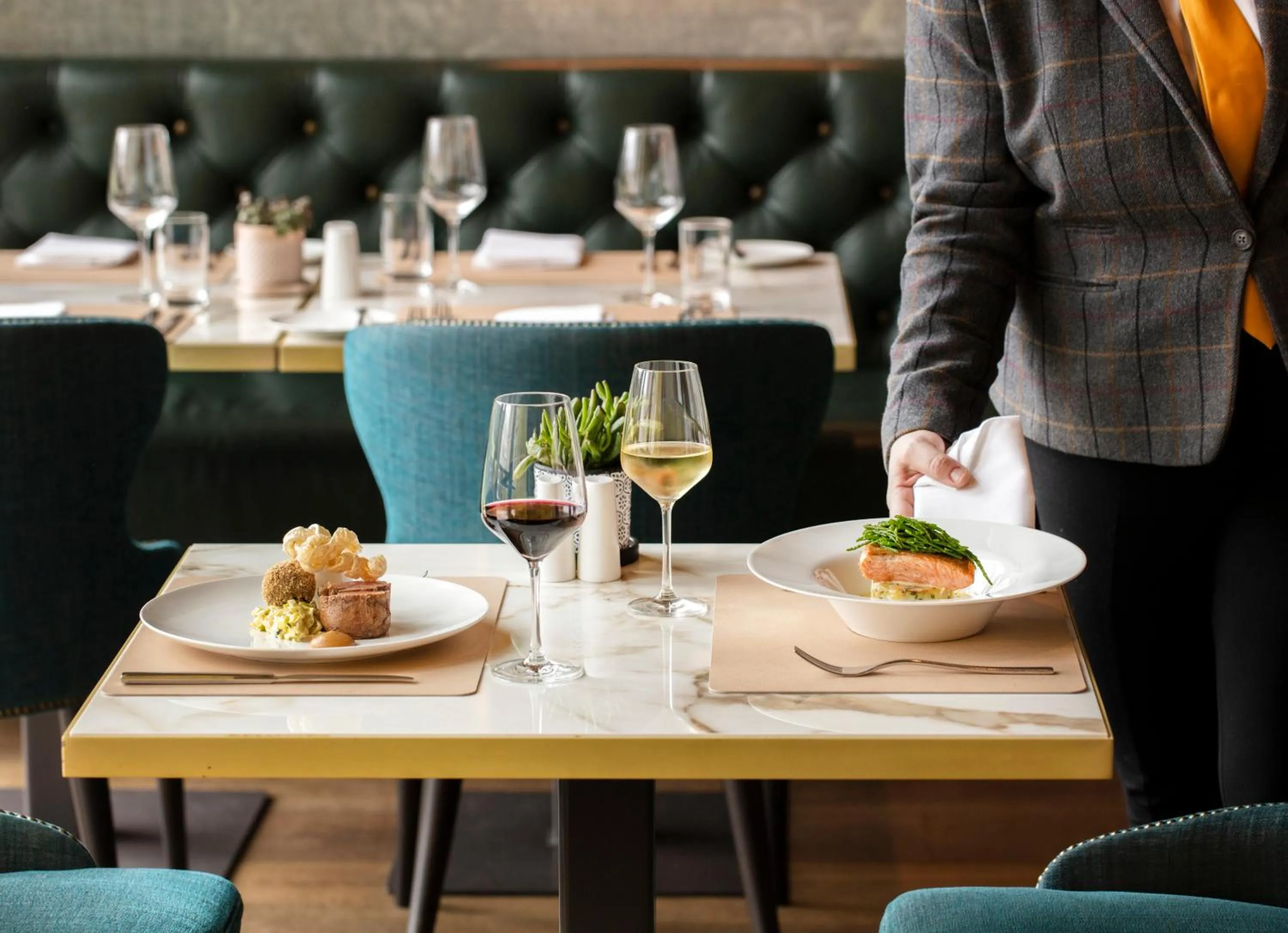 Restaurant/places to eat in SCHLOSS Roxburghe, part of Destination by Hyatt