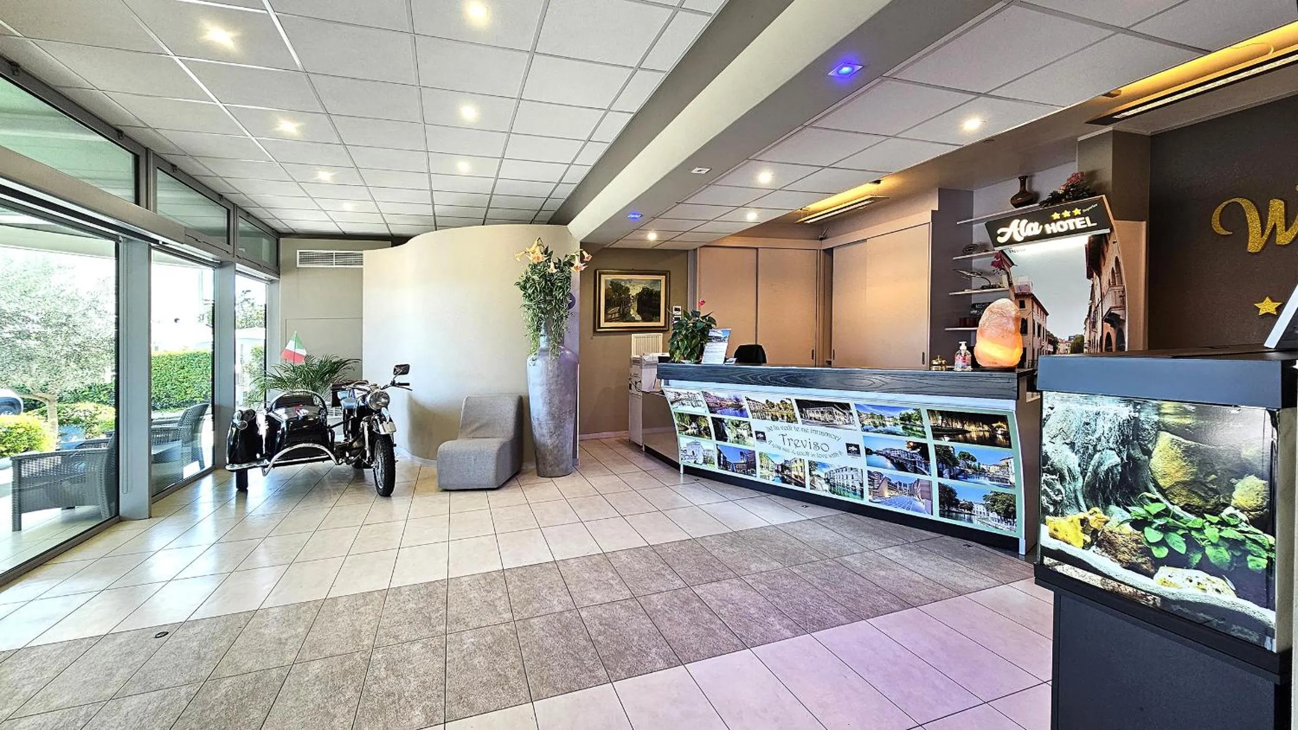 Lobby or reception in ALA Hotel