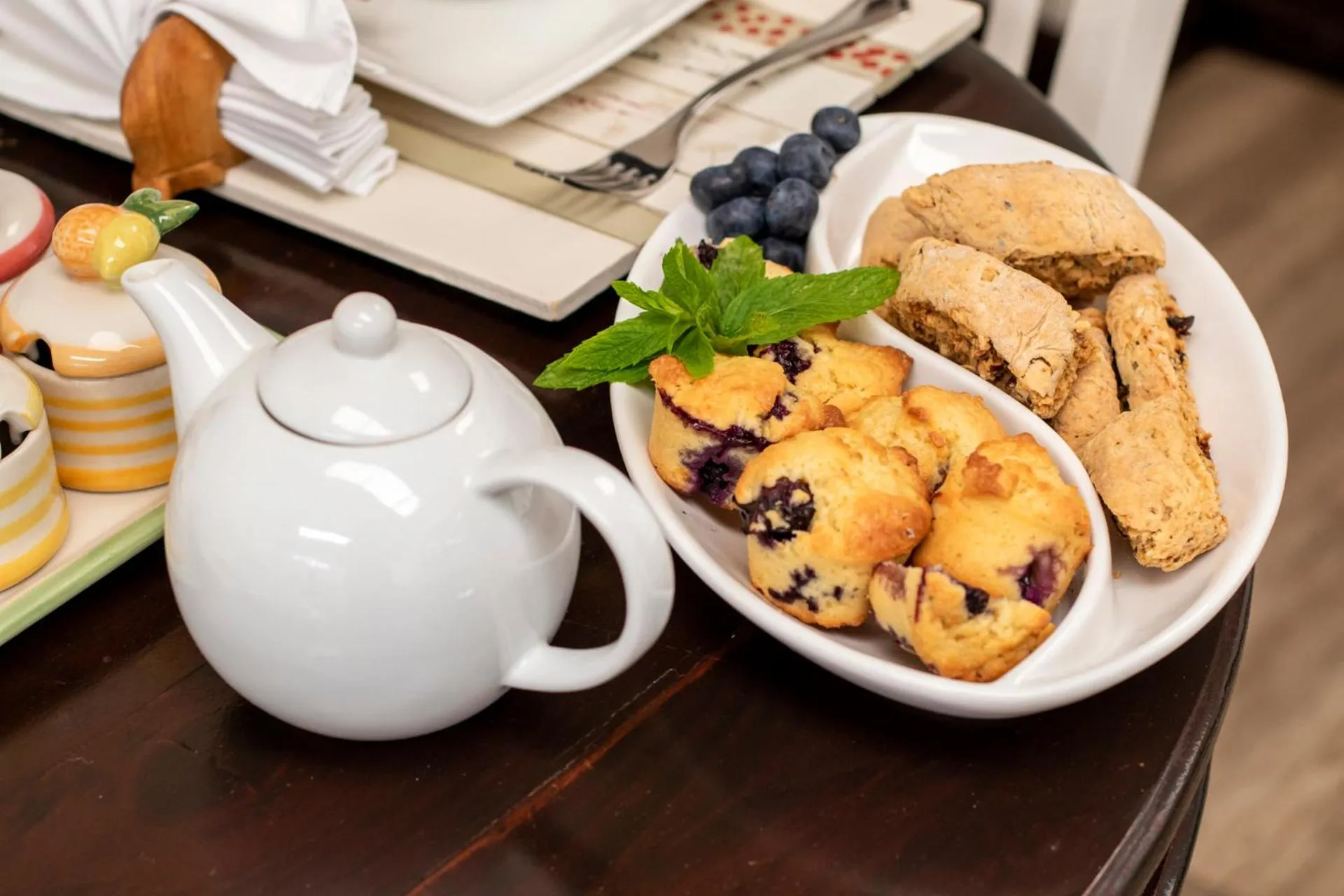 Food close-up in The Potting Shed Guest House