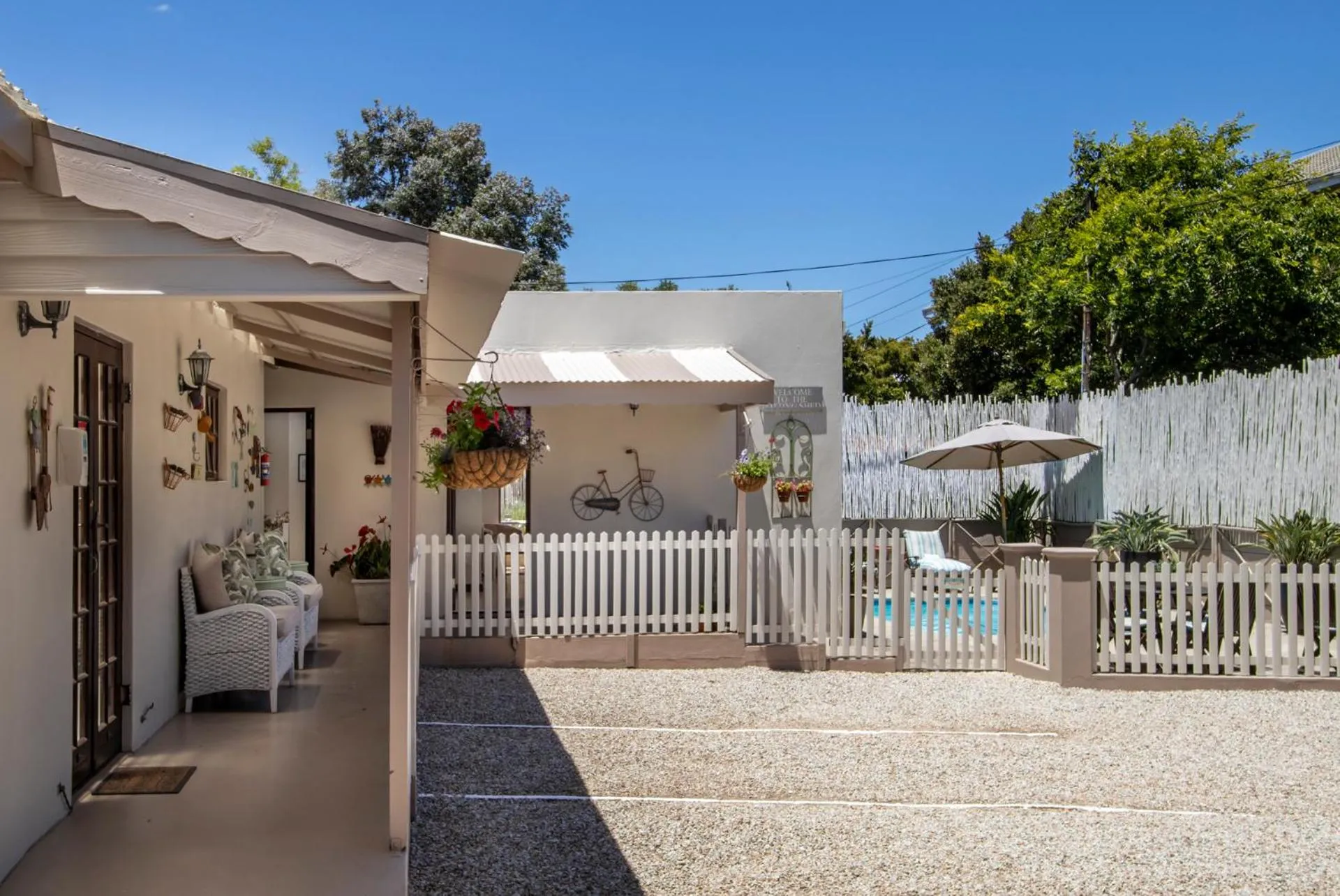 Property building in The Potting Shed Guest House