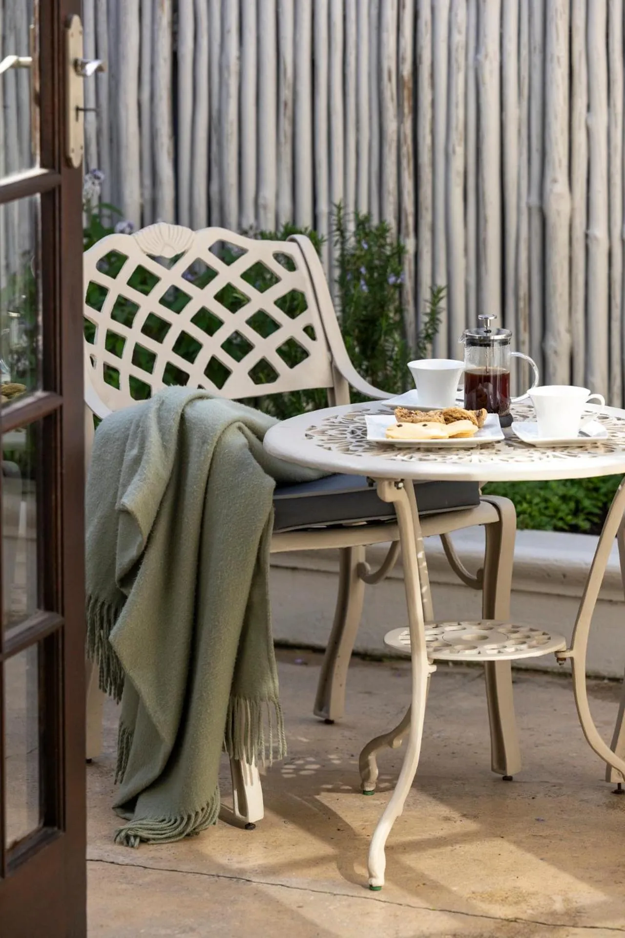 Patio in The Potting Shed Guest House