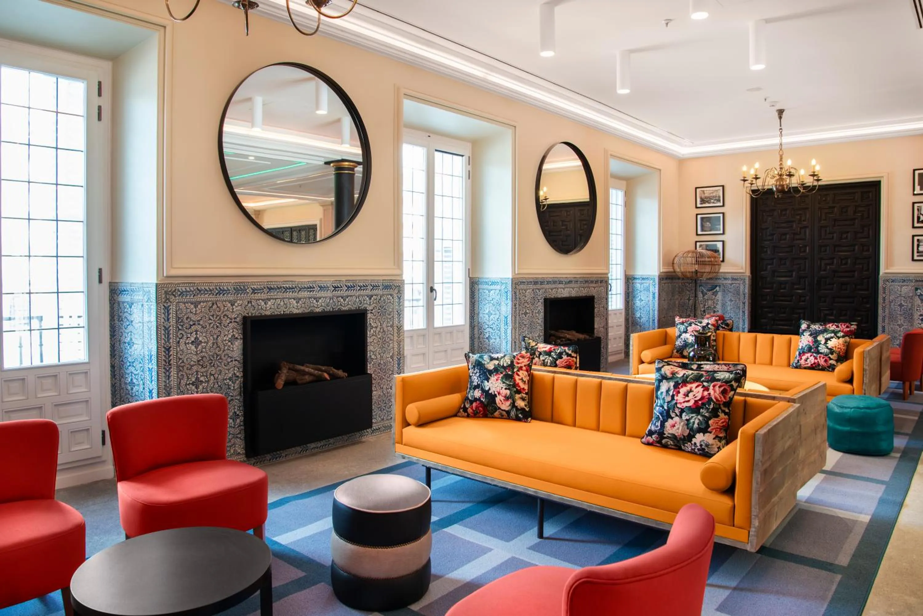 Seating area in Pestana Collection Plaza Mayor