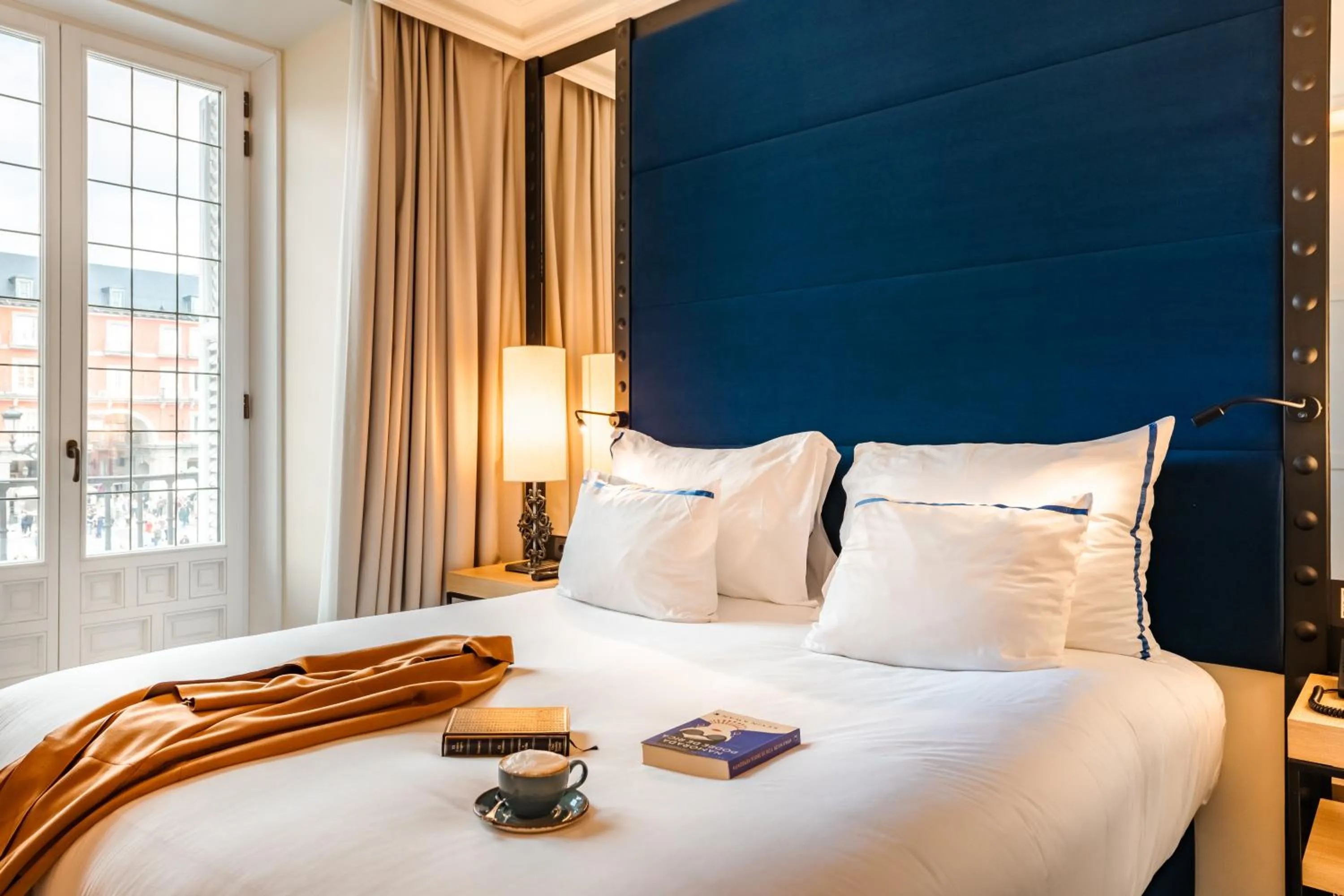 Bed in Pestana Collection Plaza Mayor