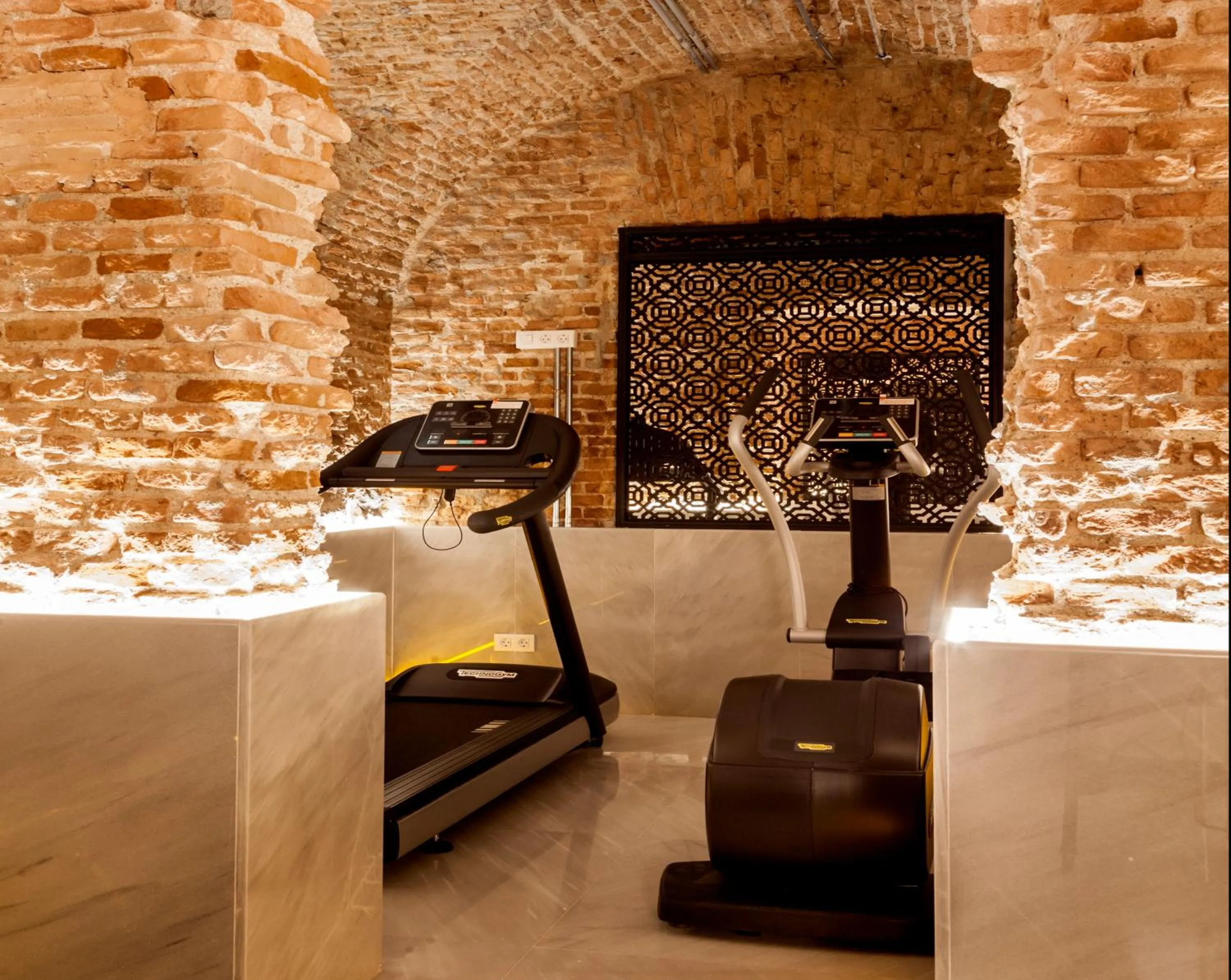 Fitness centre/facilities in Pestana Collection Plaza Mayor