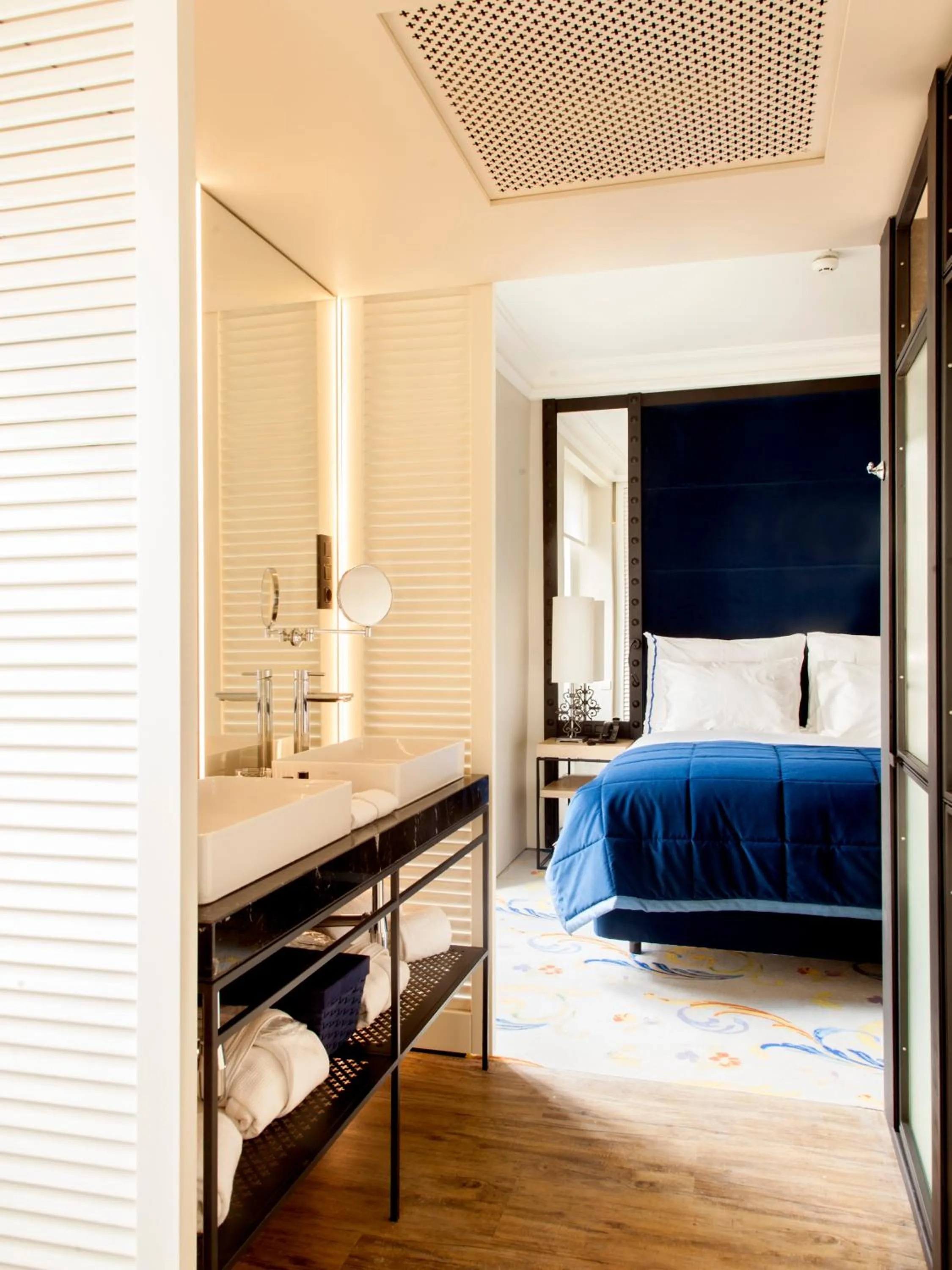 Bed in Pestana Collection Plaza Mayor