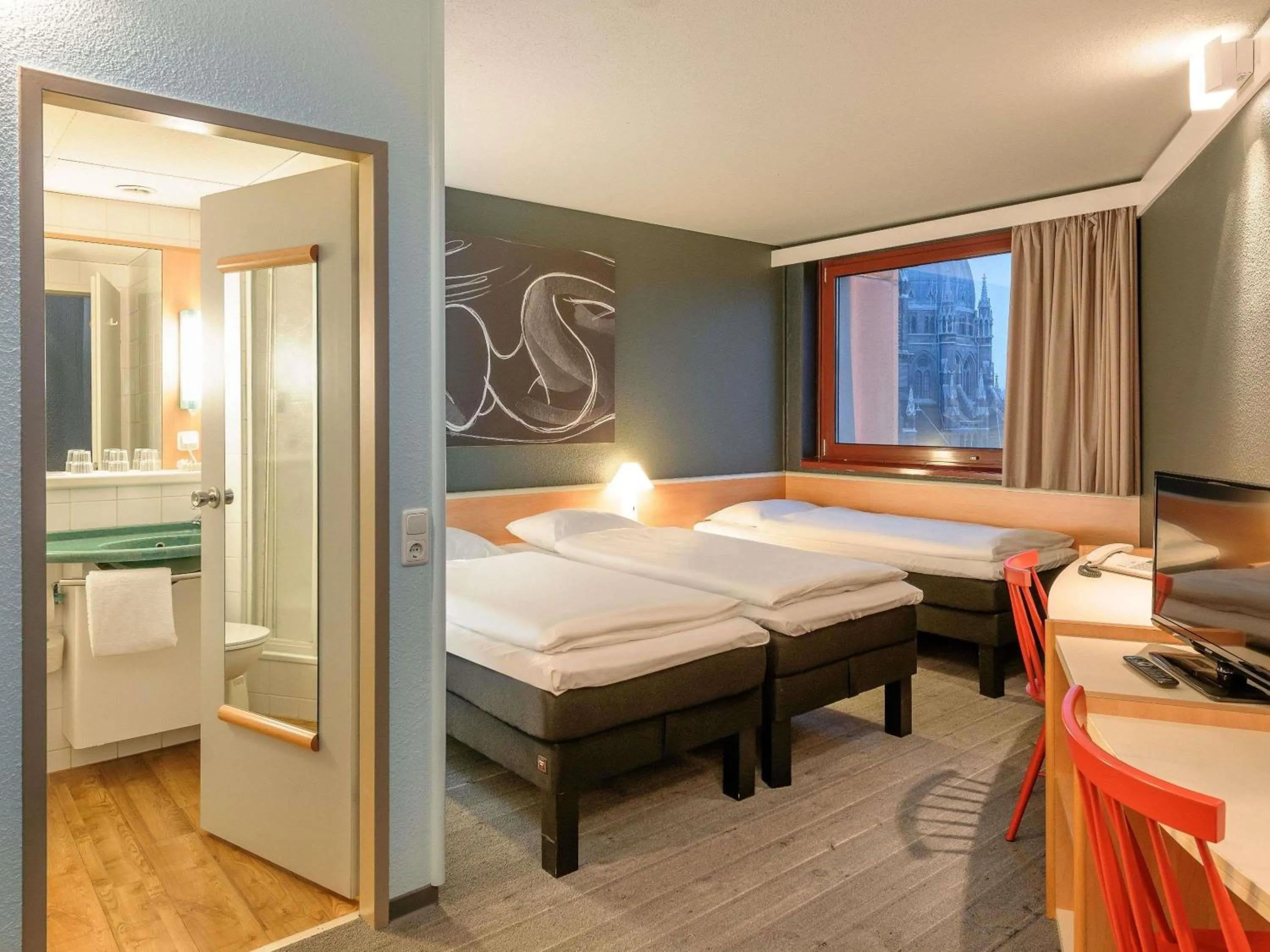 Bedroom, Bed in Ibis Wien Mariahilf