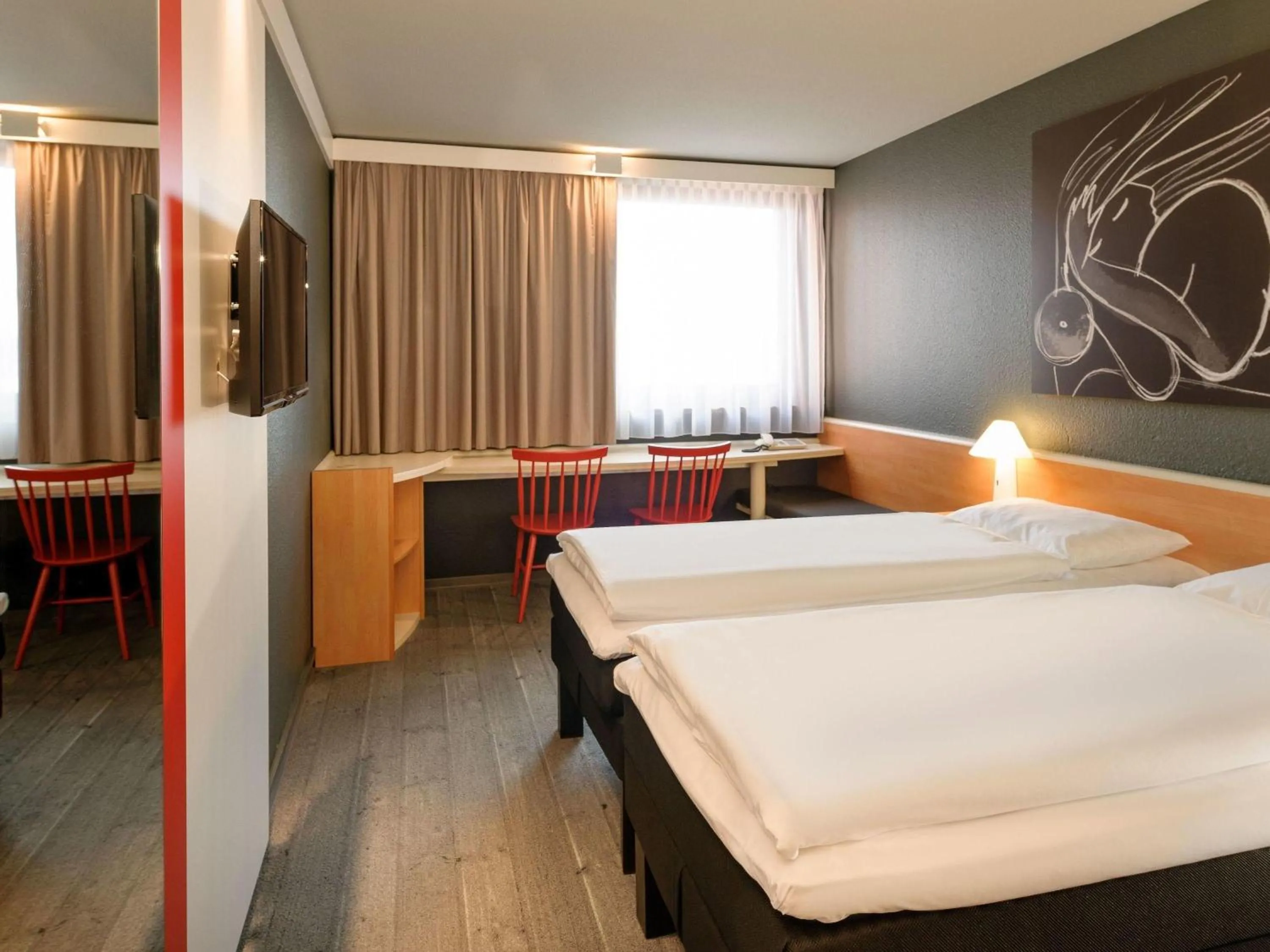 Bedroom, Bed in Ibis Wien Mariahilf