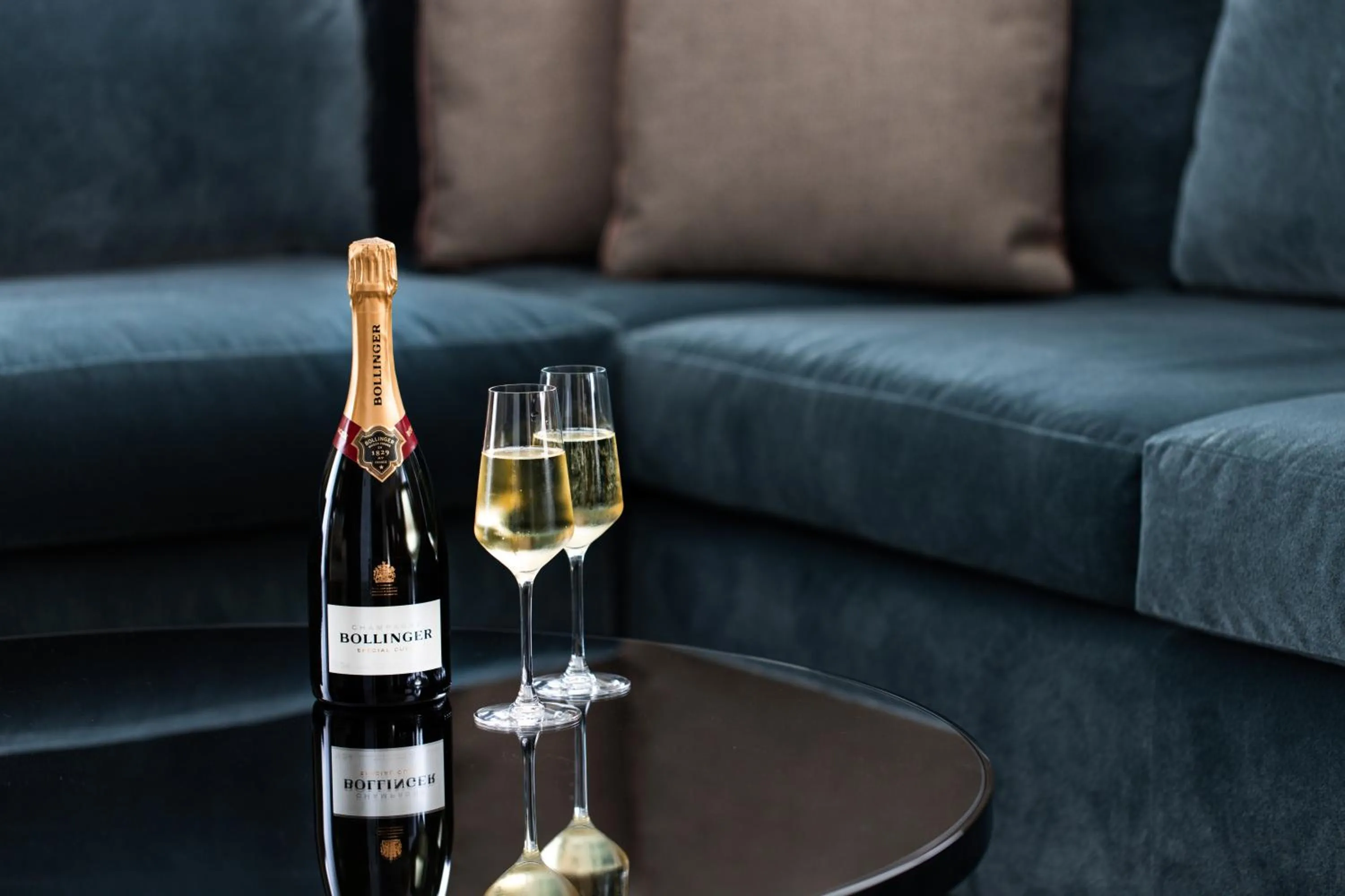 Living room in 15 Basil Street Knightsbridge, Luxury Serviced Apartments