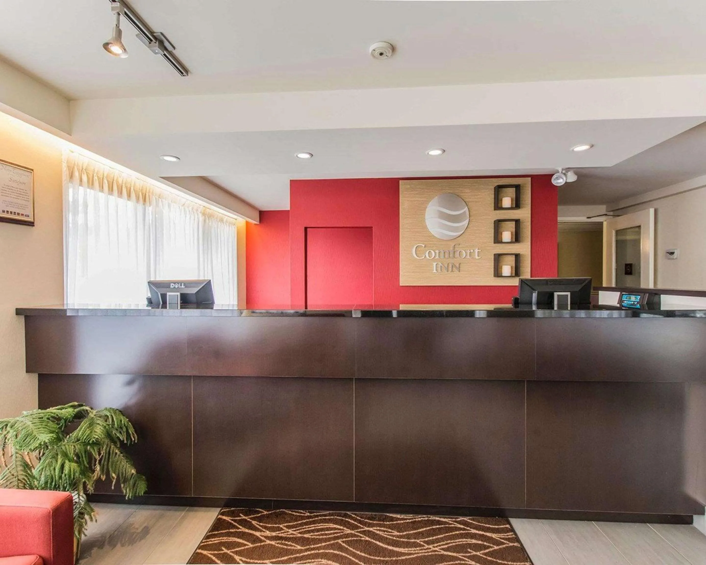 Lobby or reception in Comfort Inn
