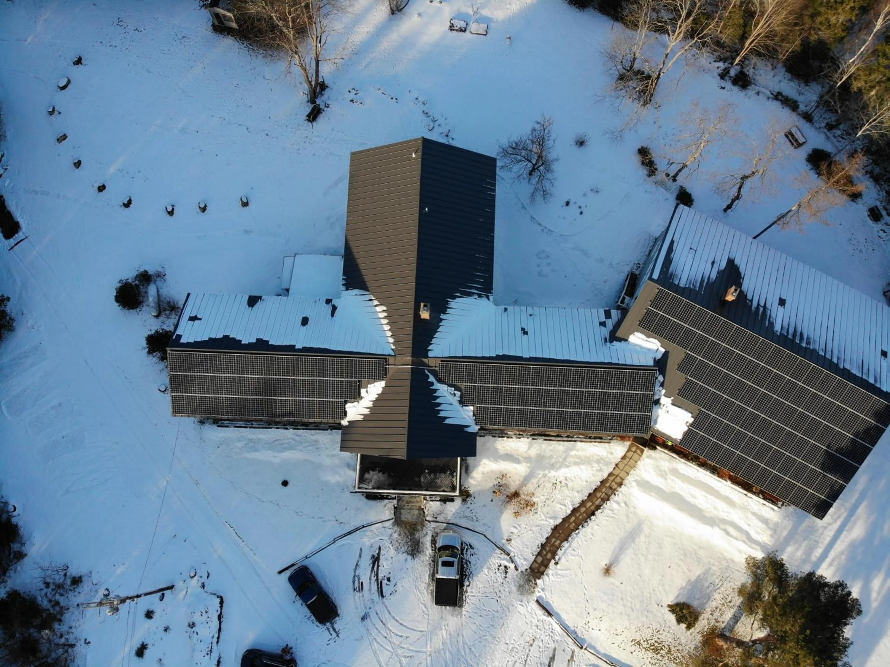 Bird's eye view in Carlson's Lodge