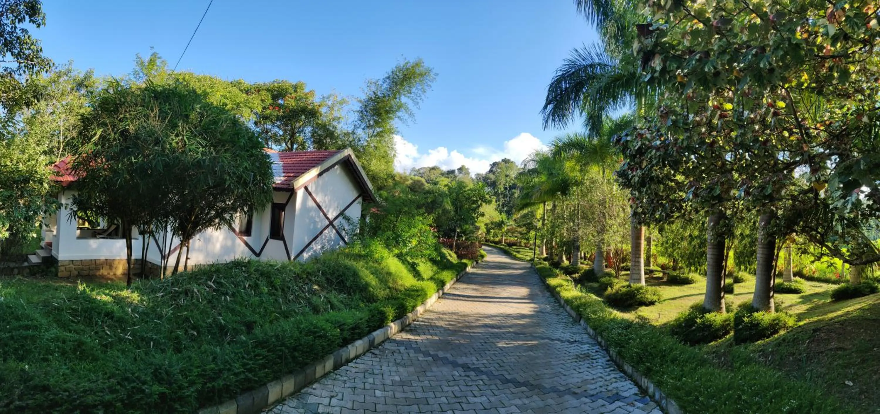 Property building in Kadkani River Resort Coorg