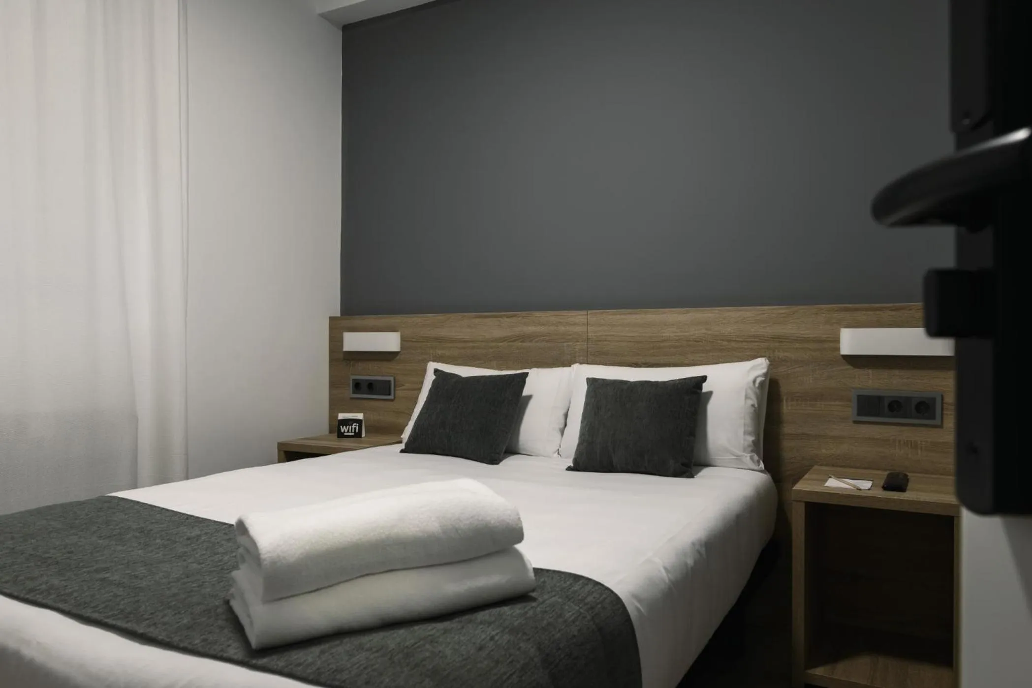 Bed in Hotel Alda Narón