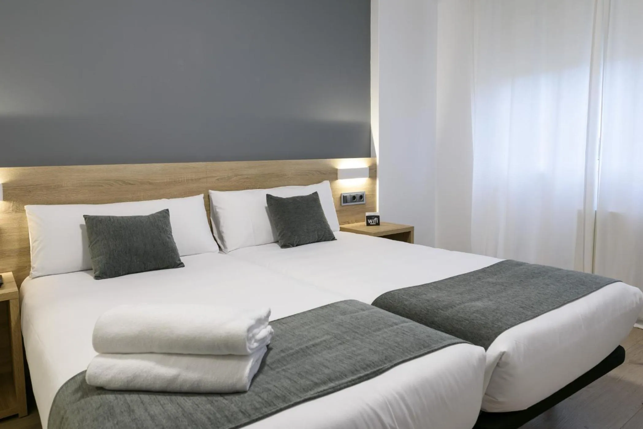 Bed in Hotel Alda Narón